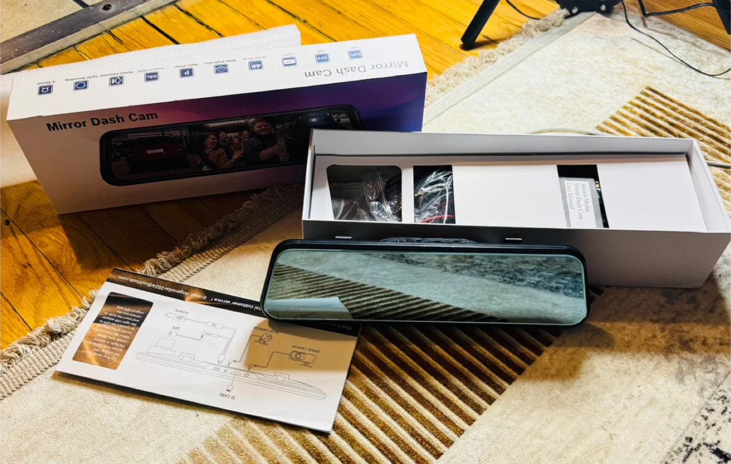 Mirror Dash Cam - 4K Ultra HD - New! image indicator(2)