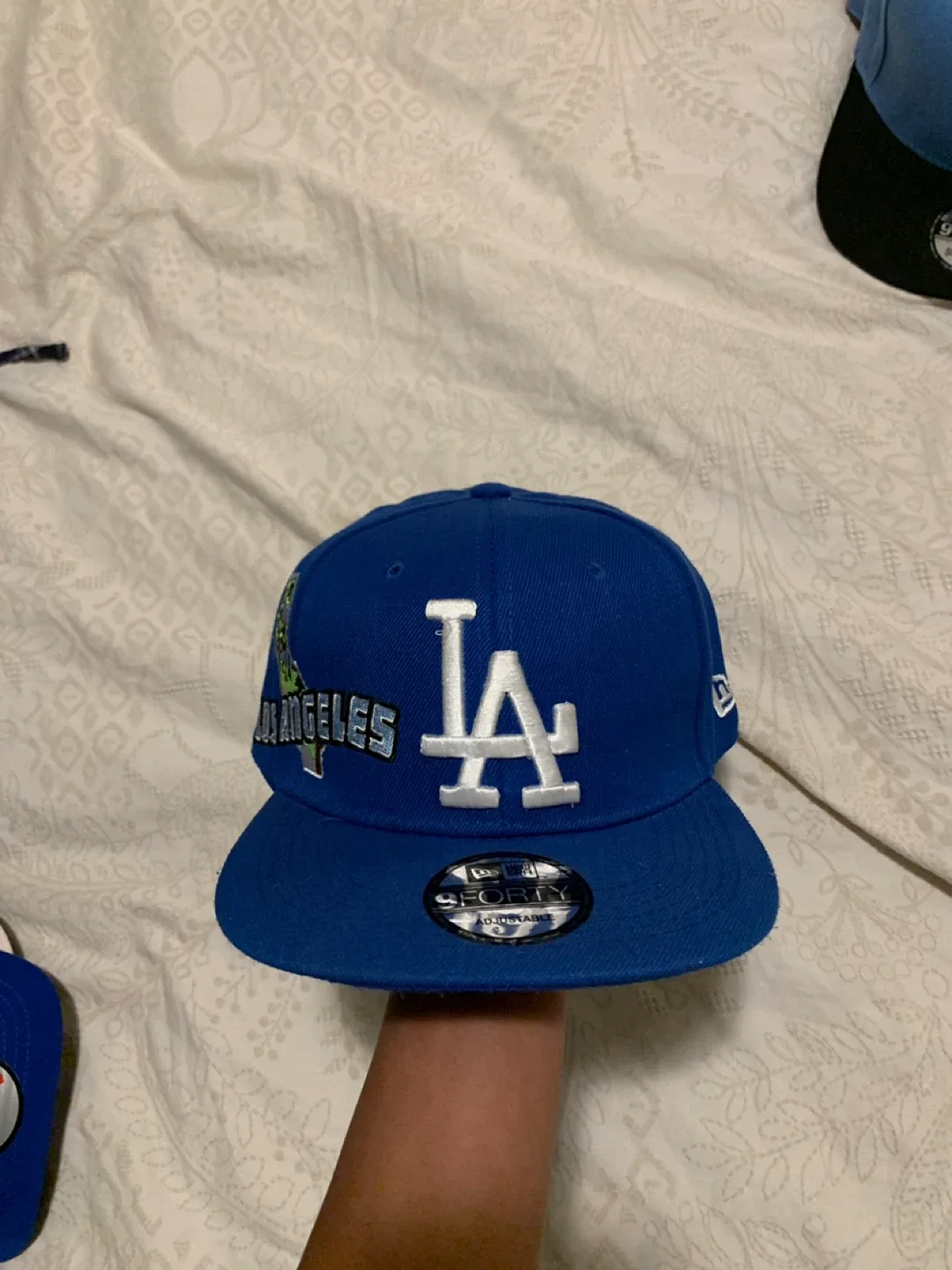 New Era LA Dodgers Blue 9FORTY Hat