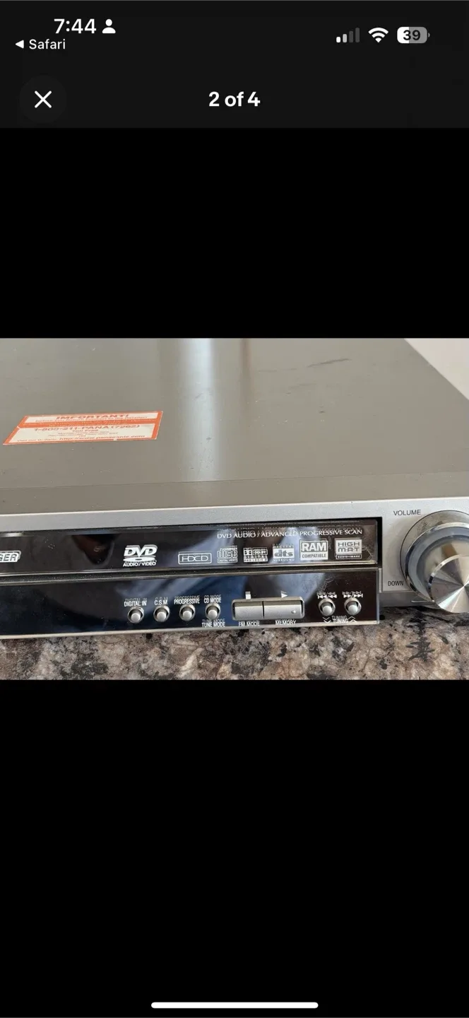 Panasonic SA-HT930 DVD Home Theater Sound System image indicator(2)