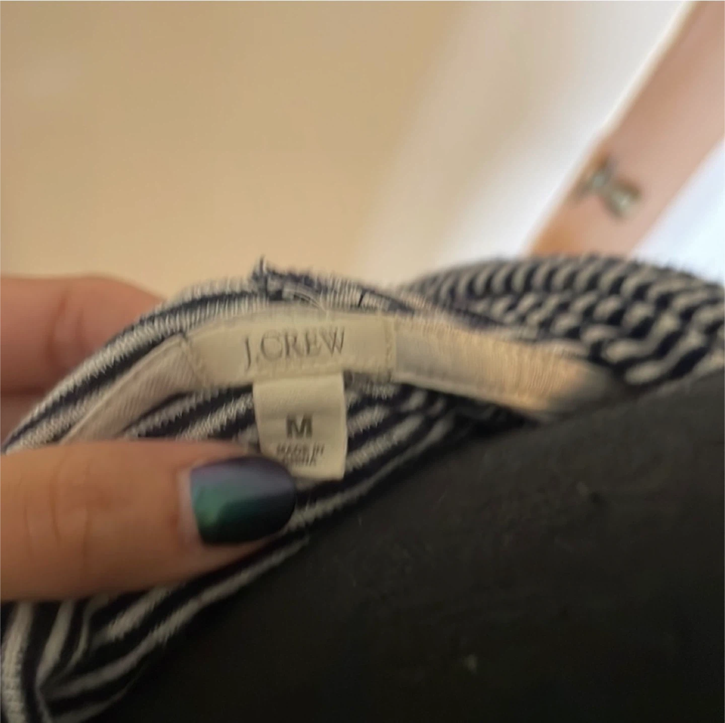 J.Crew Striped Hoodie - Size M - photo 4