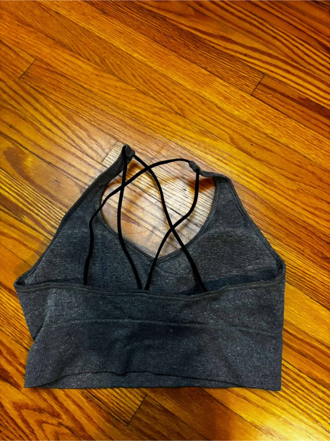 Puma Gray Sports Bra - size small image indicator(2)