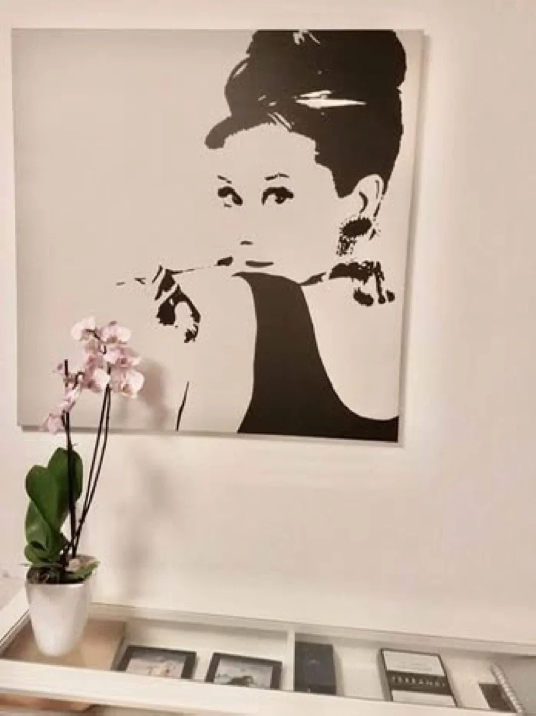 Vintage IKEA Audrey Hepburn Canvas by Phil Handsley – Wall Art image indicator(2)