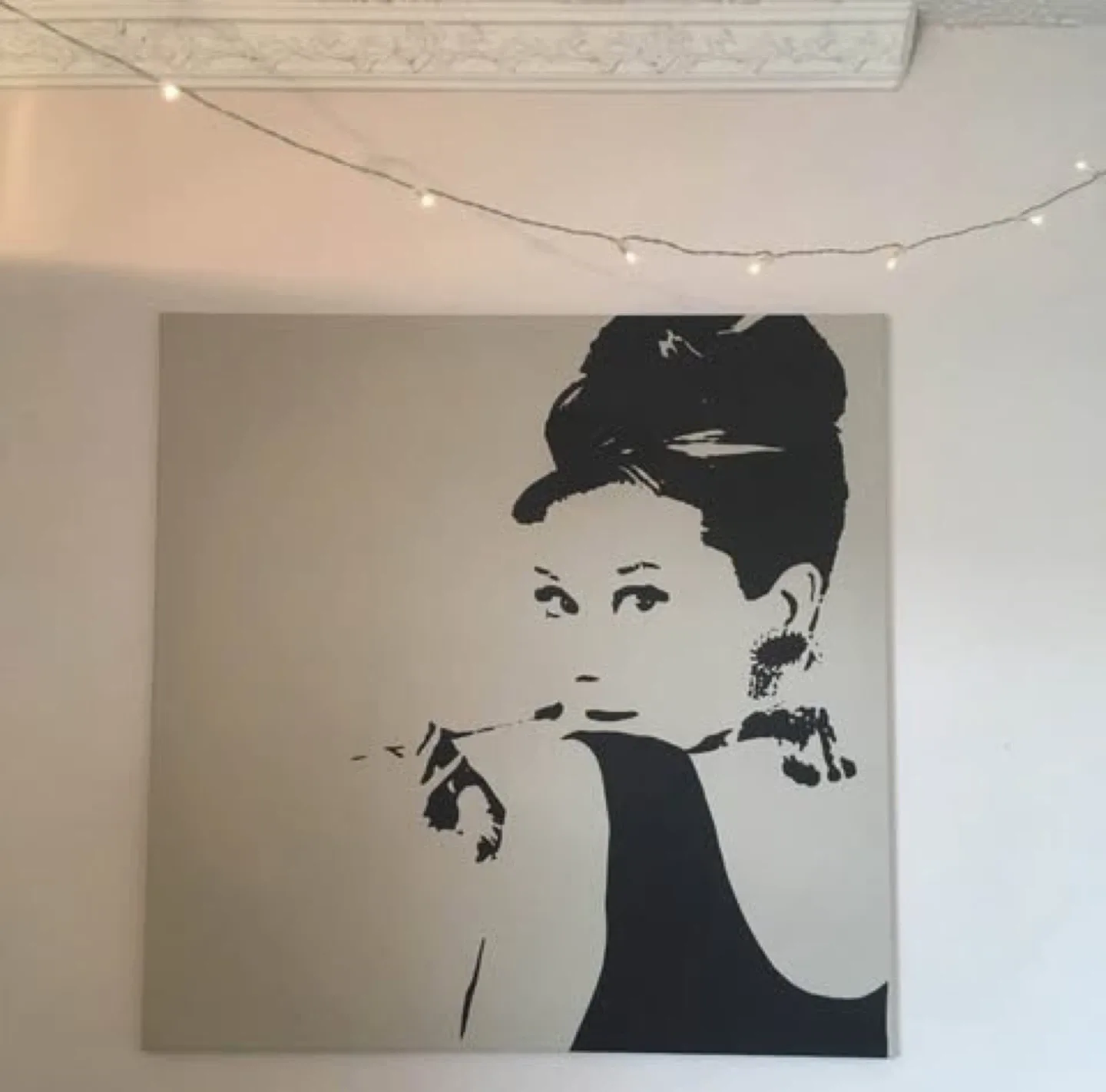 Vintage IKEA Audrey Hepburn Canvas by Phil Handsley – Wall Art image indicator(5)