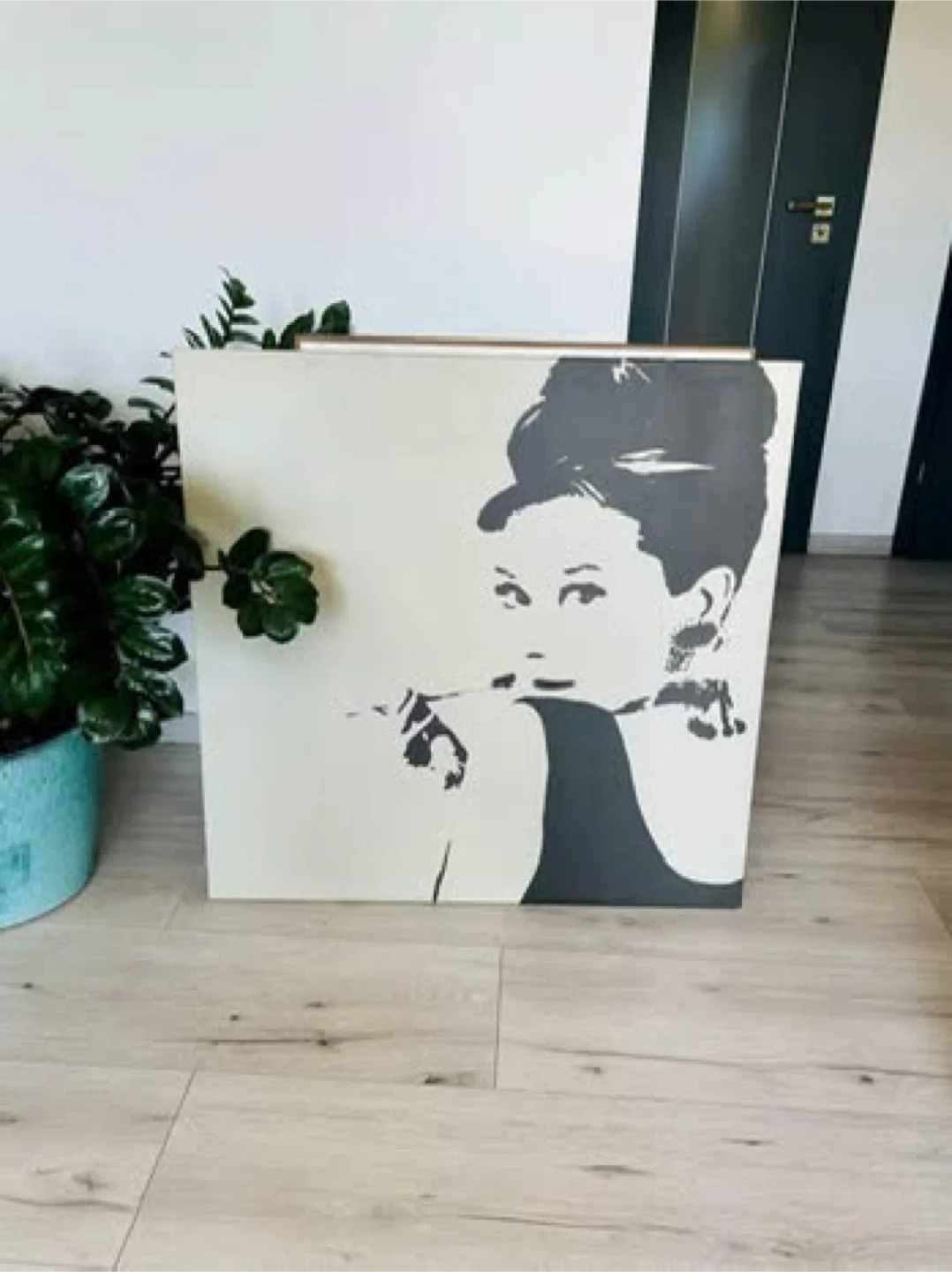 Vintage IKEA Audrey Hepburn Canvas by Phil Handsley – Wall Art image indicator(4)