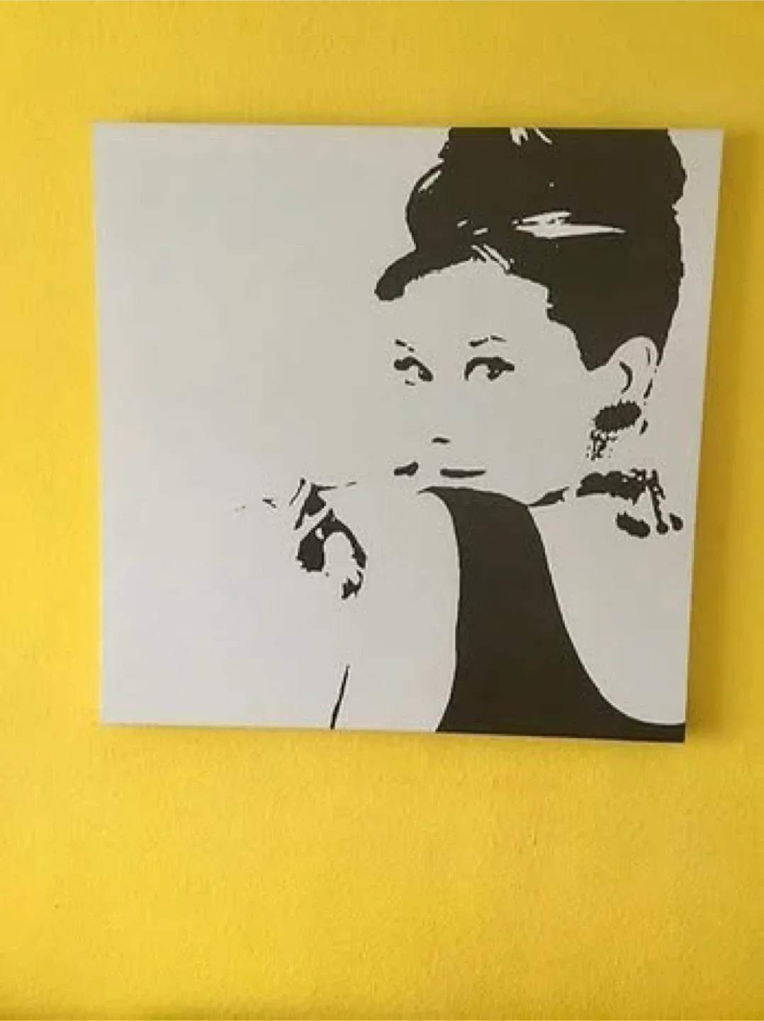Vintage IKEA Audrey Hepburn Canvas by Phil Handsley – Wall Art image indicator(3)