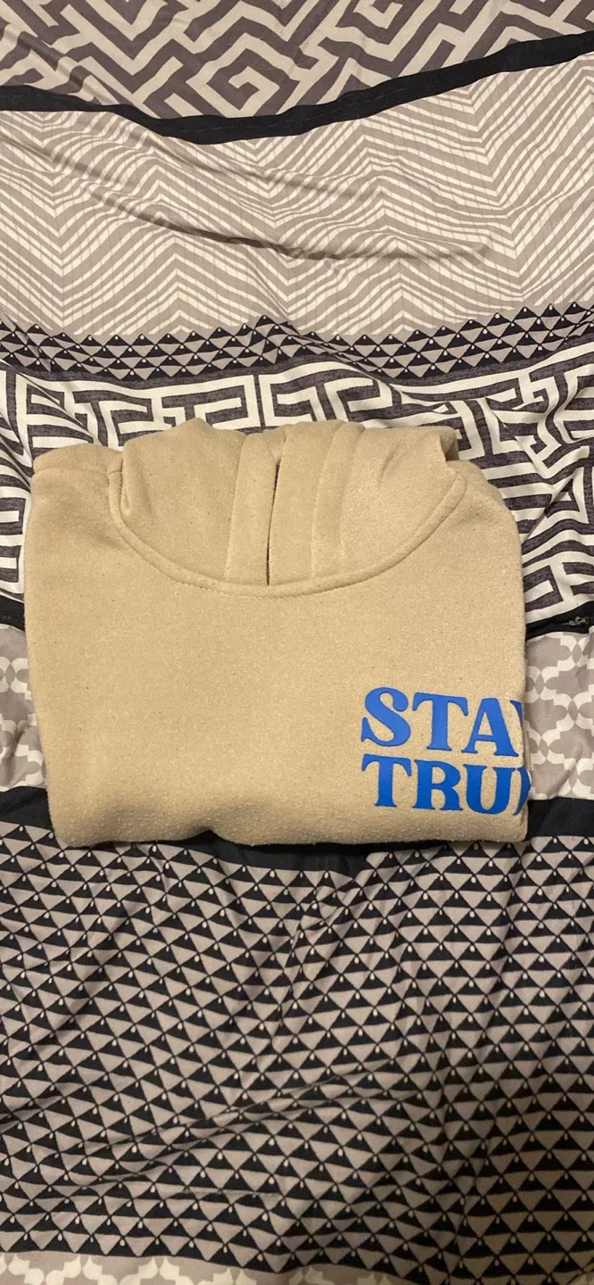 Stay True Beige Hoodie image indicator(2)