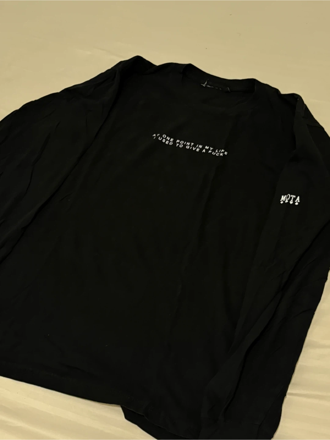 MOTA Black Long Sleeve Shirt