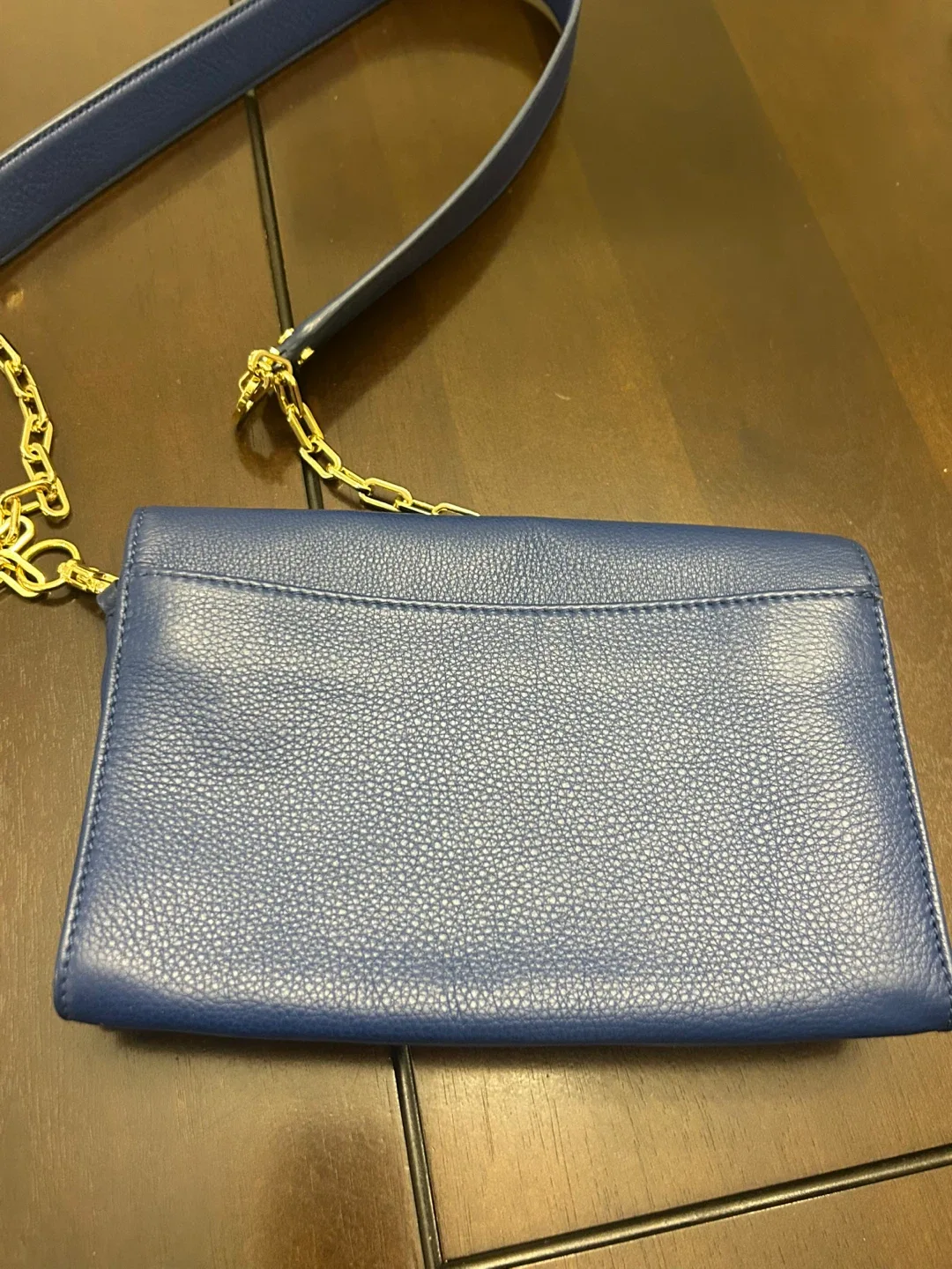 Tory Burch Blue Leather Crossbody Bag image indicator(4)