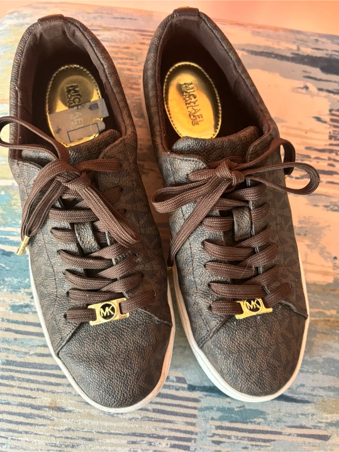 Michael Kors Brown Sneakers