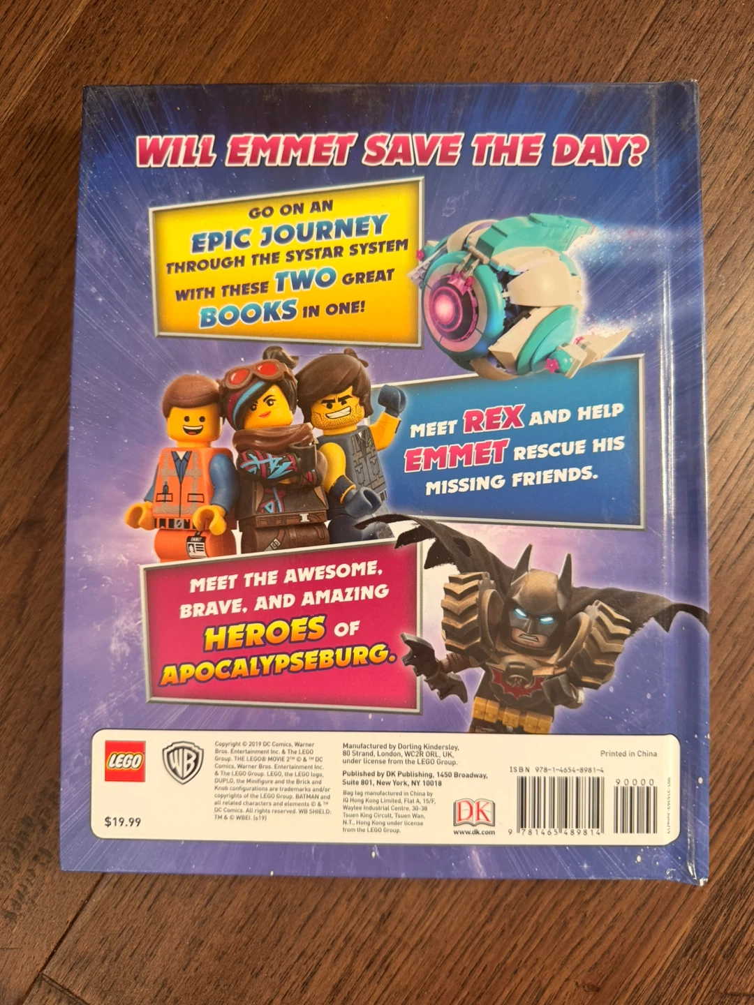 Brand New LEGO Movie 2 Epic Movie Guide Book - photo 2