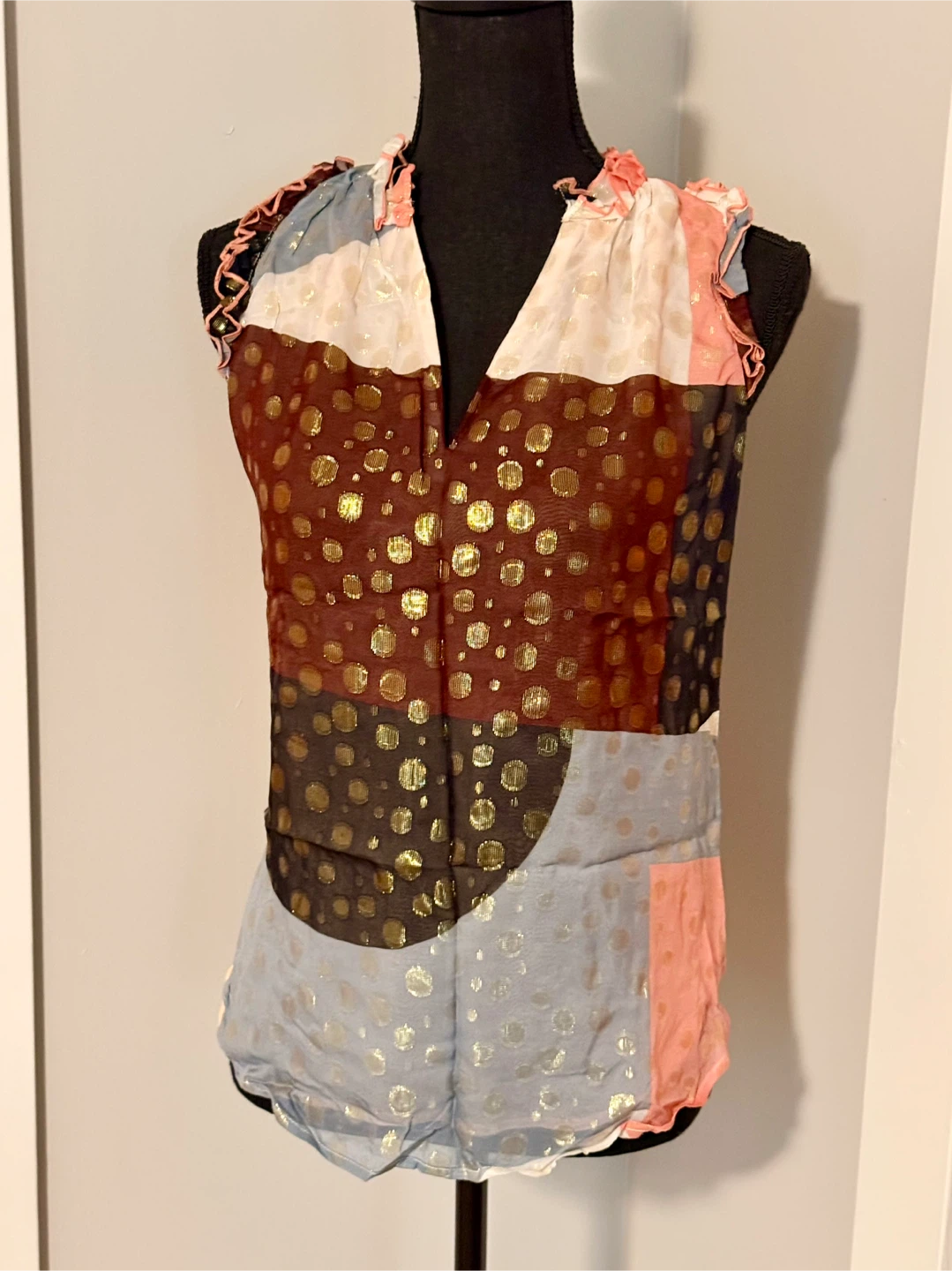 Maeve Anthropologie Sleeveless Blouse Size 2 - photo 2