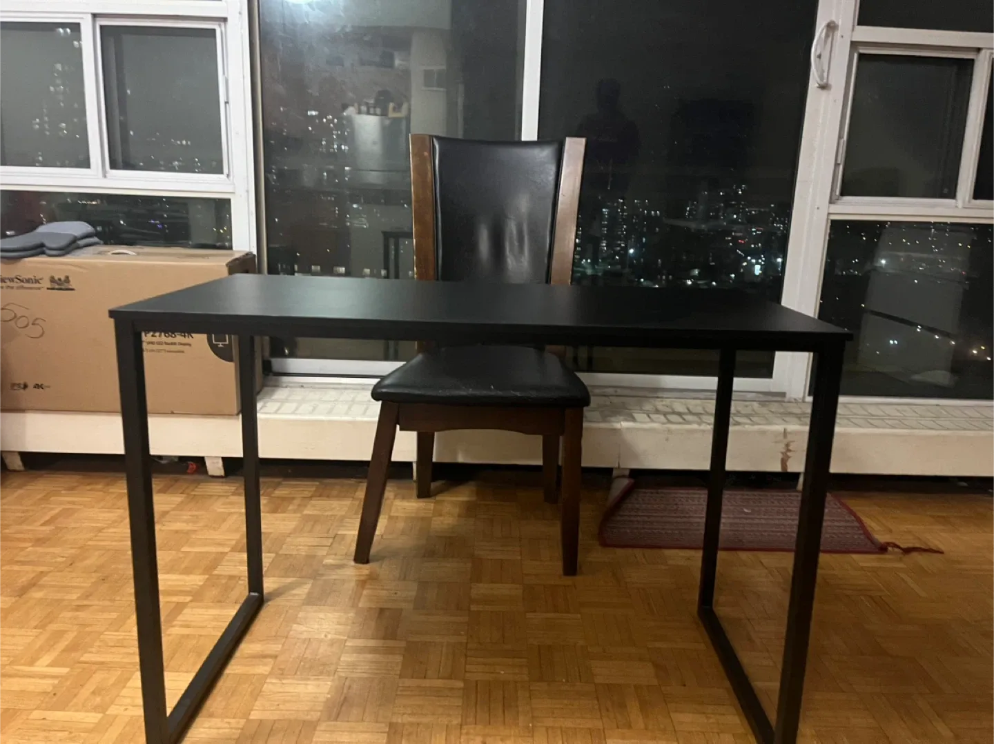 Black SHW Home Office Computer Desk - 40 x 19 inches