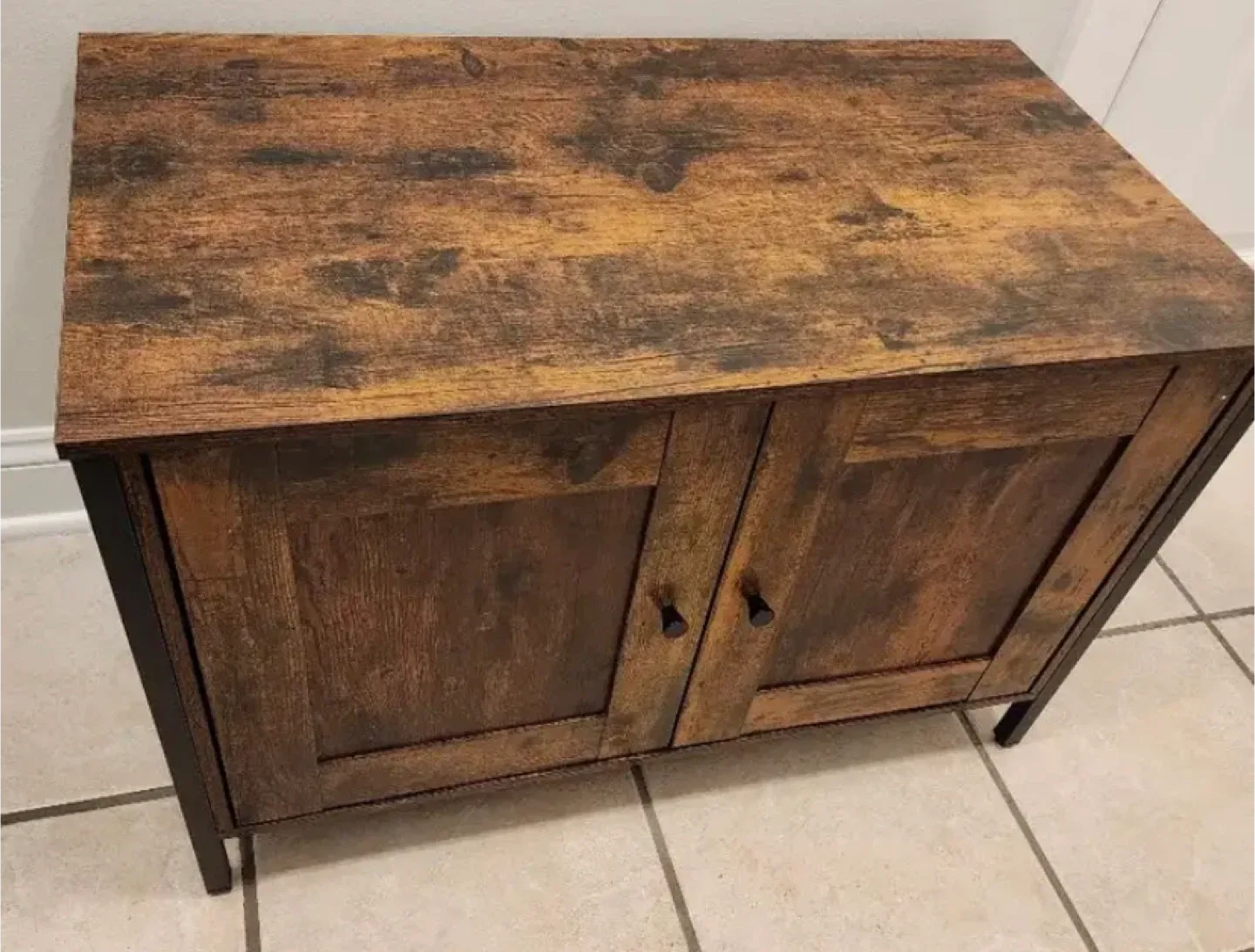 Wooden Cat Litter Box Enclosure Furniture image indicator(4)