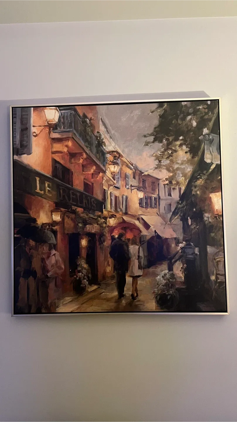 Framed Wall Art - European Street Scene image indicator(2)