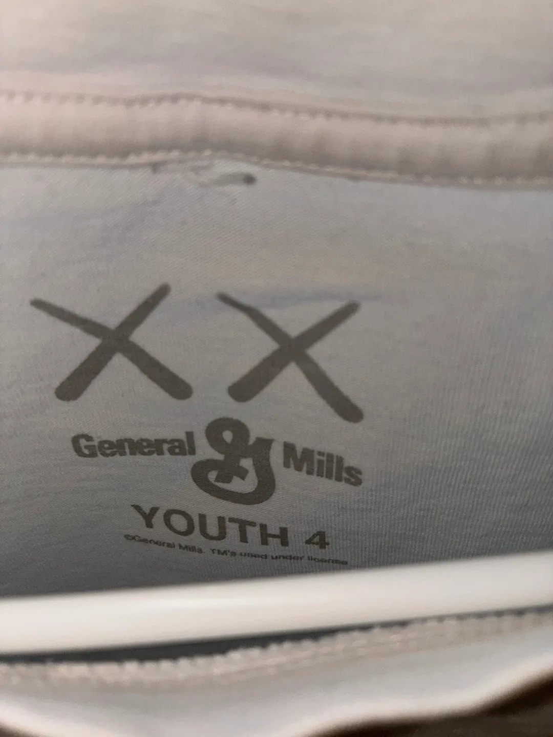 KAWS x General Mills Monster Cereal Youth T-shirt - Size 4 kids image indicator(3)