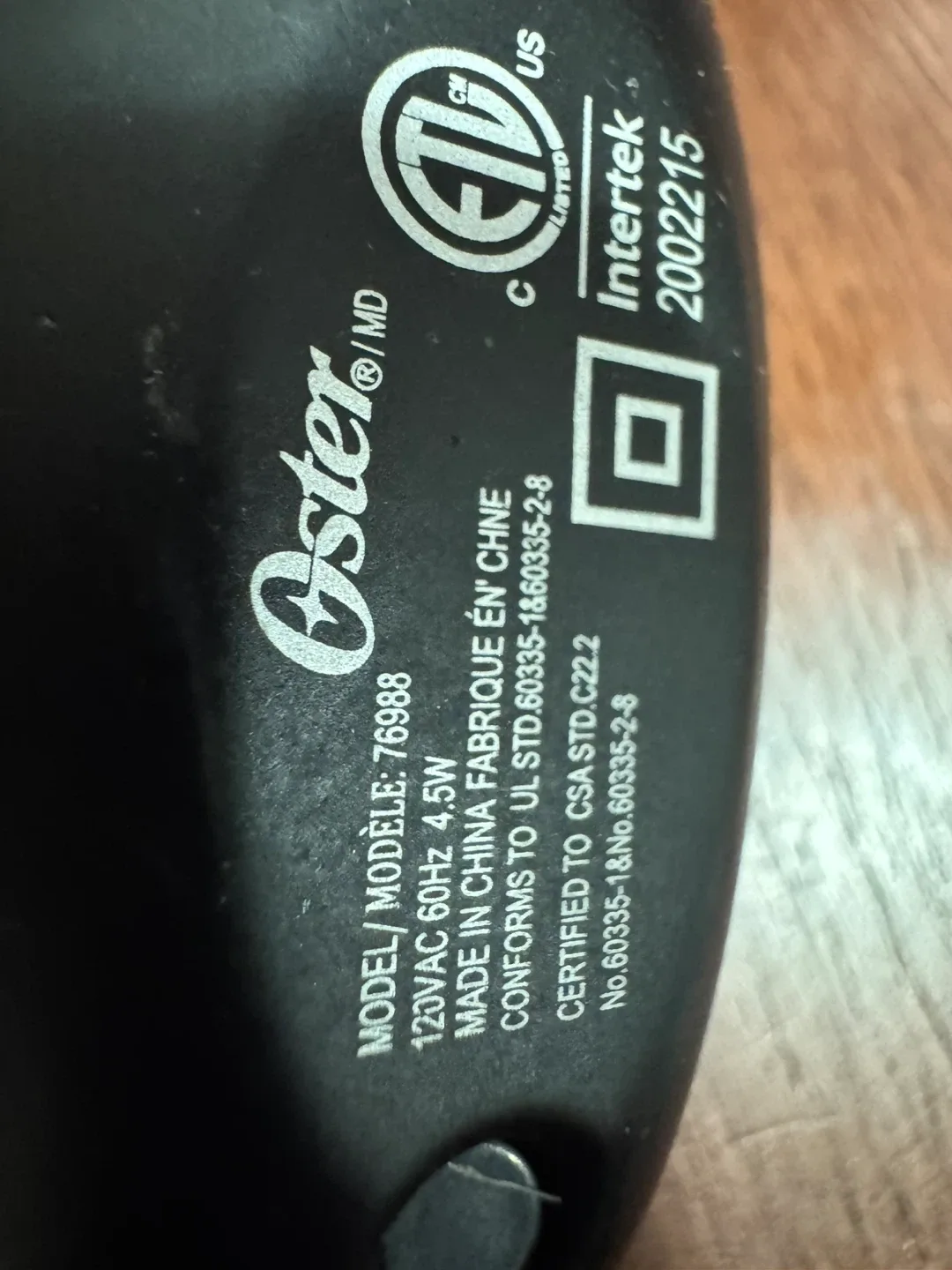 Oster baby mini clippers image indicator(3)