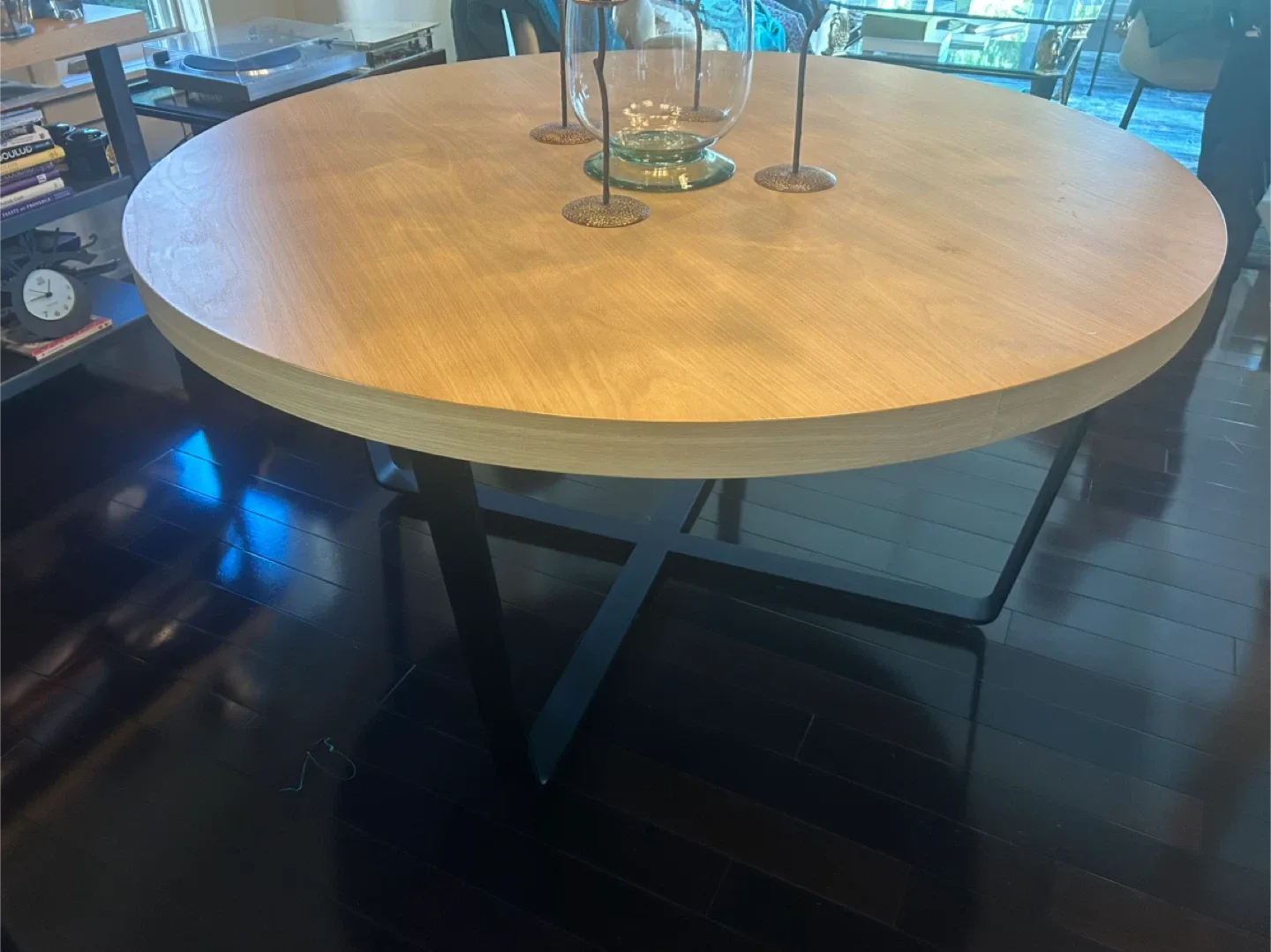 Round Wooden Dining Table