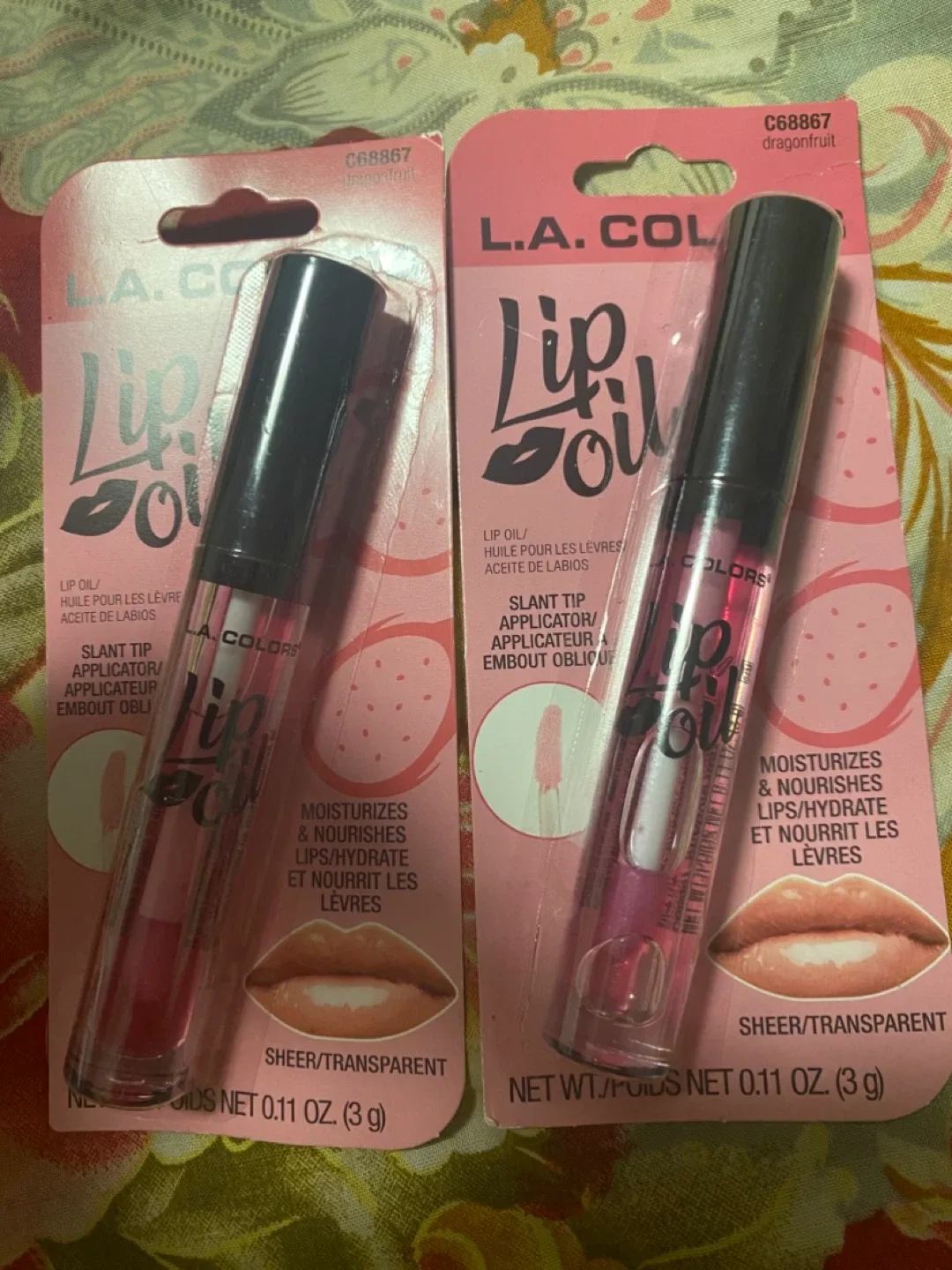 L.A. Colors Lip Oil - Dragonfruit