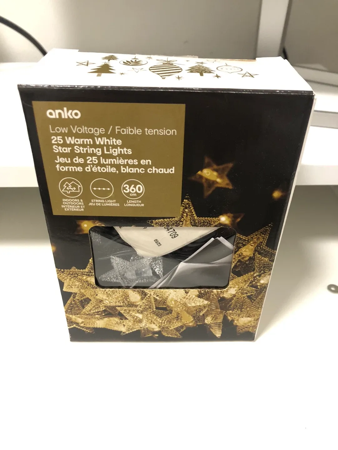 LED Star String Lights (PLUG IN)