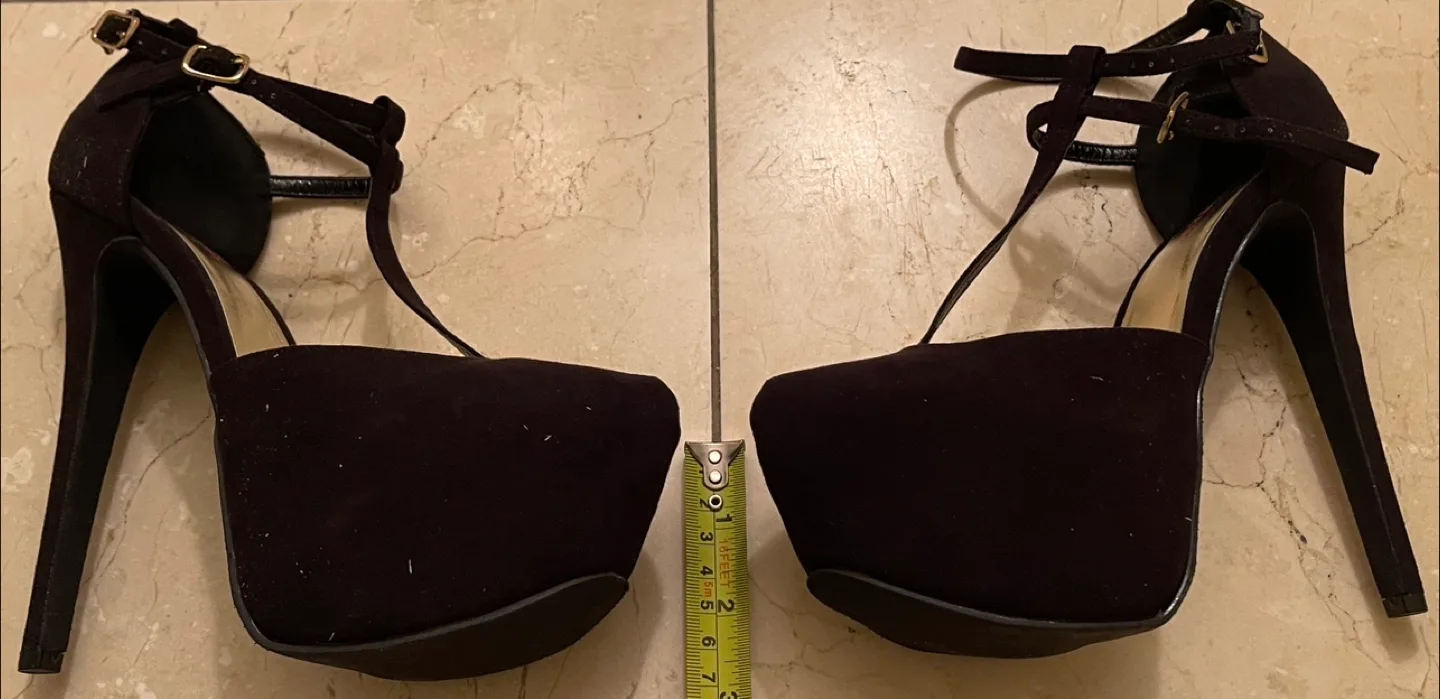 2 Pairs of Lady Platform High Heel Short Boots for Sale image indicator(6)