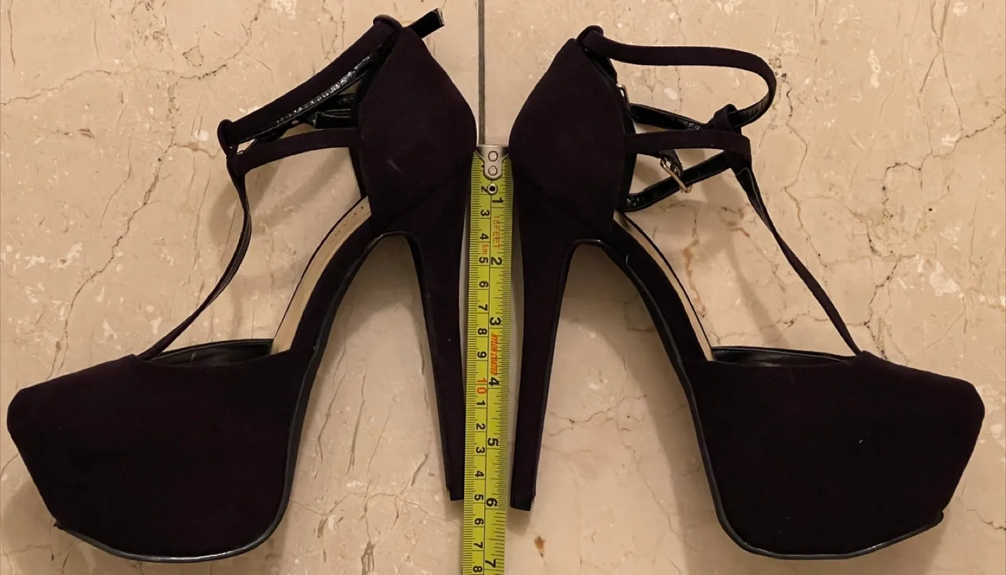 2 Pairs of Lady Platform High Heel Short Boots for Sale image indicator(5)