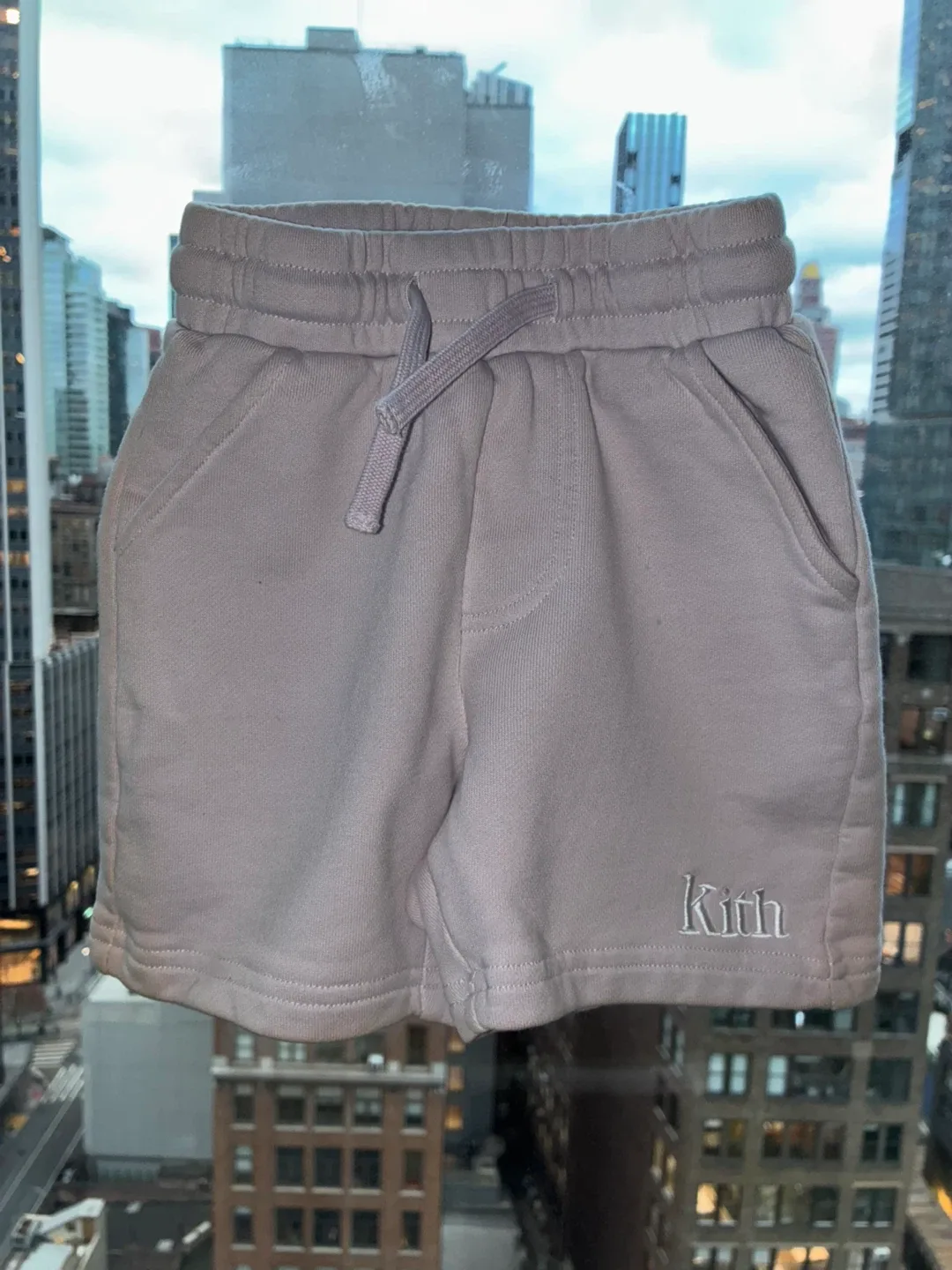 Kith Kids Cotton Shorts Lavender purple toddler 2T