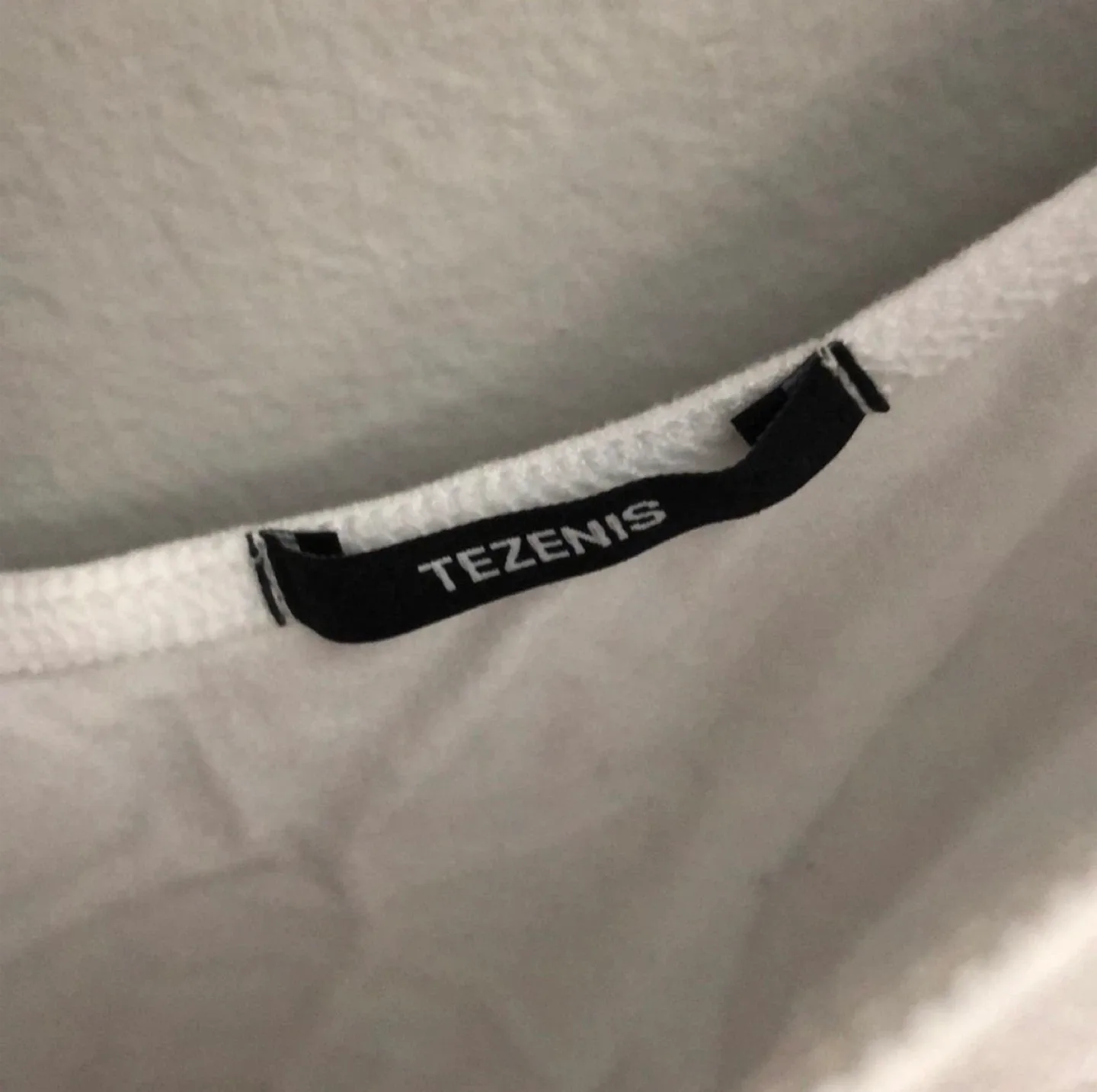 Tezenis White One-Shoulder Top - Size S image indicator(3)