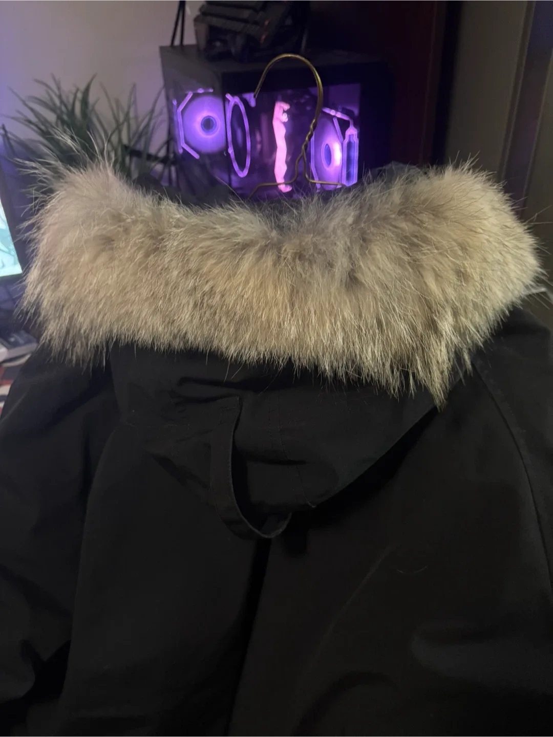 Canada Goose Black Bomber Jacket XL