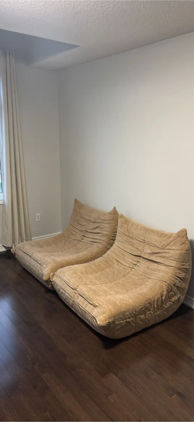 Brand new floor sofa Chairs - Set of Two image indicator(2)