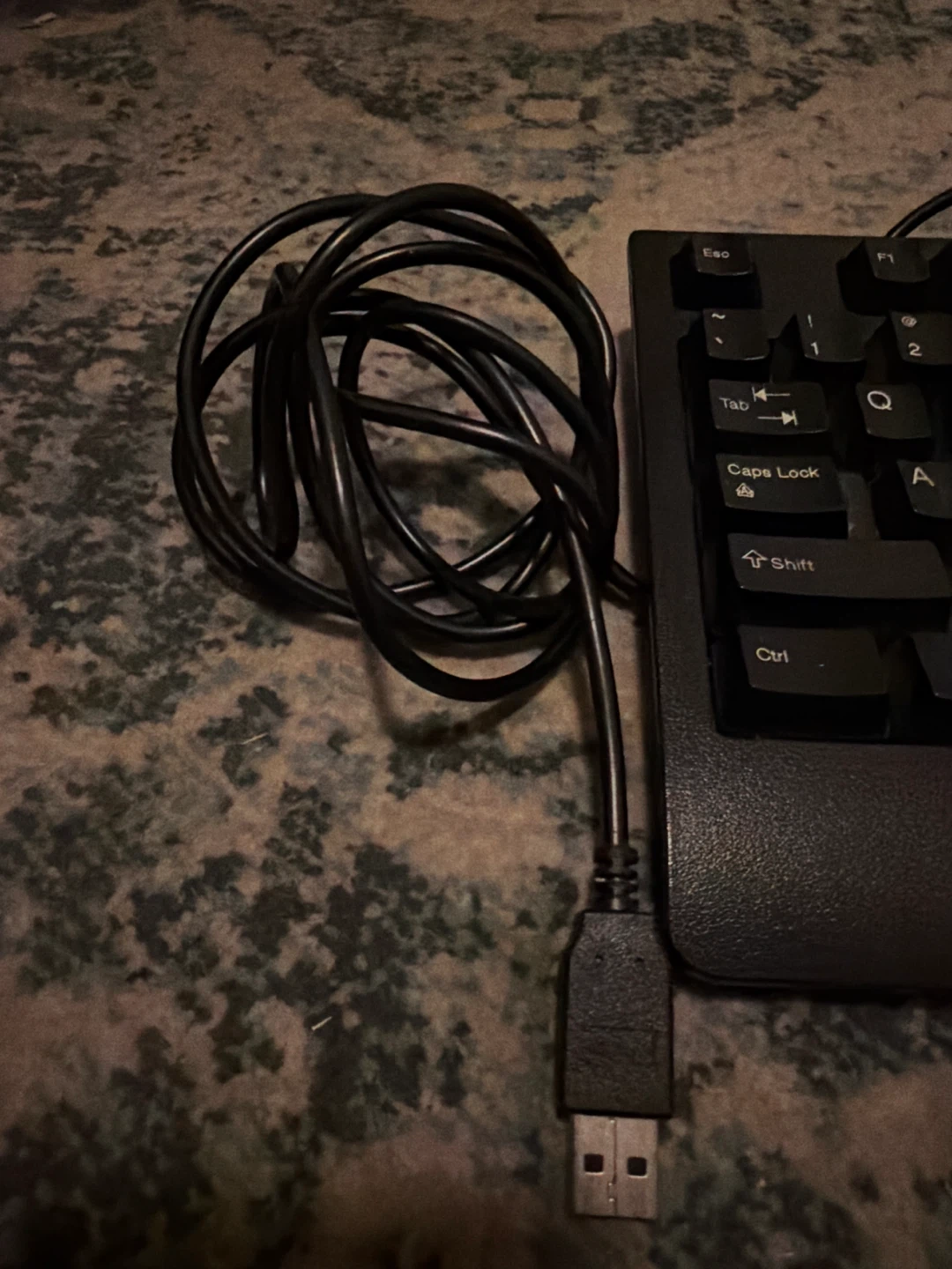 Black USB Keyboard - photo 2
