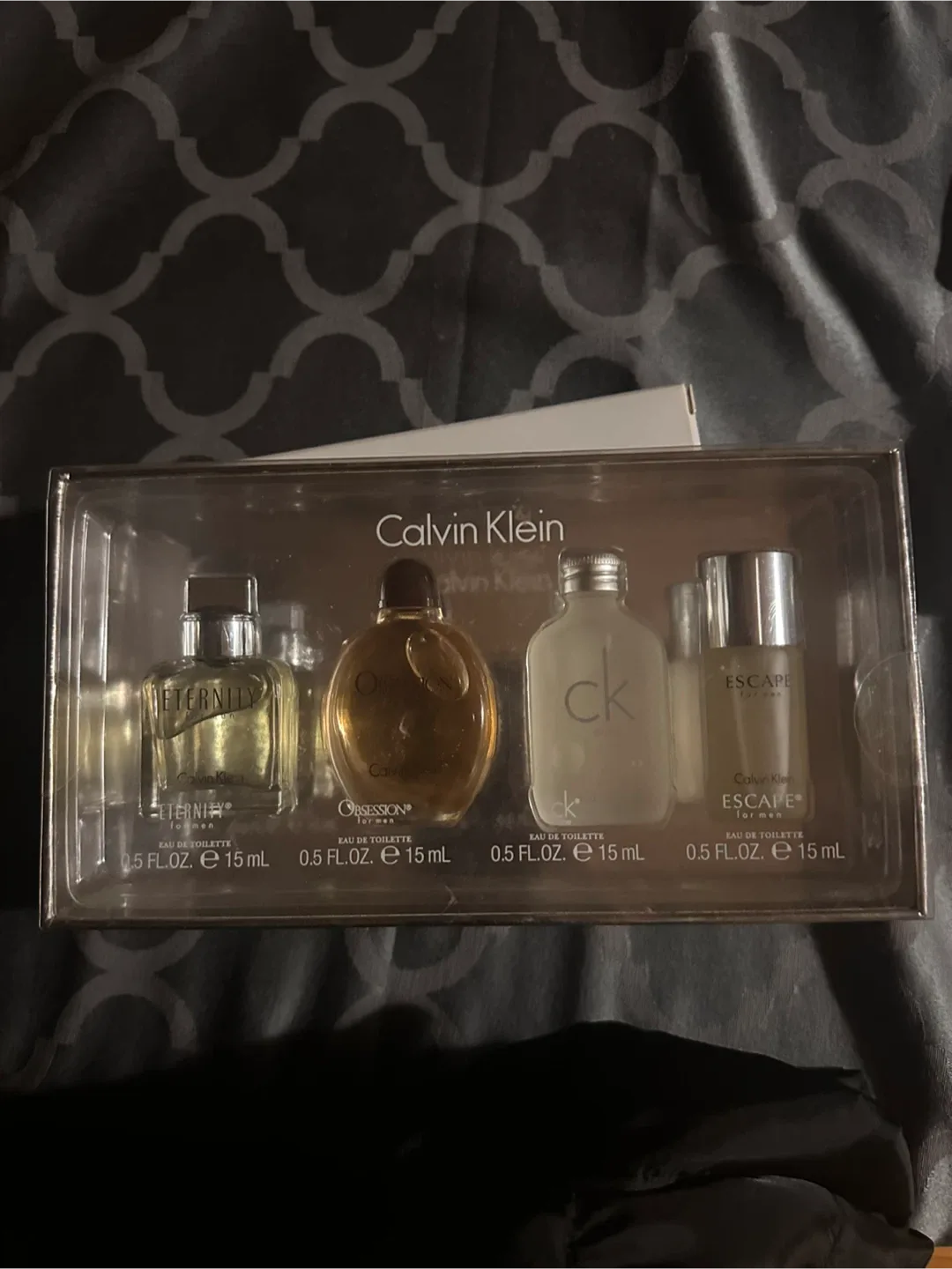 Calvin Klein Miniature Cologne Set - New in Box image indicator(2)