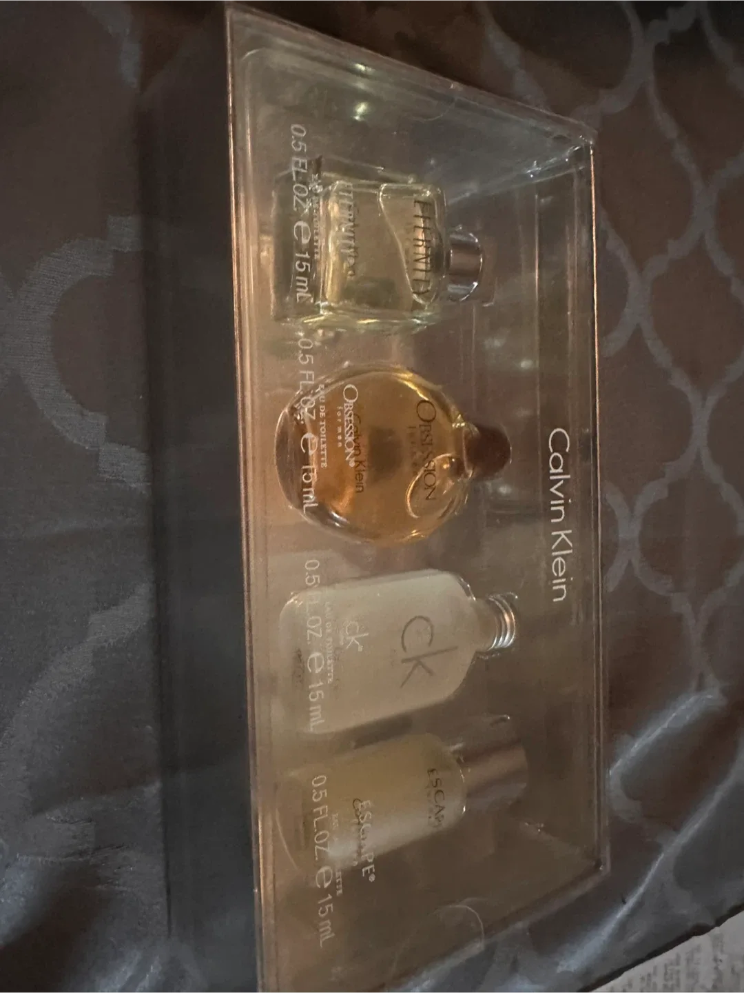 Calvin Klein Miniature Cologne Set - New in Box image indicator(3)