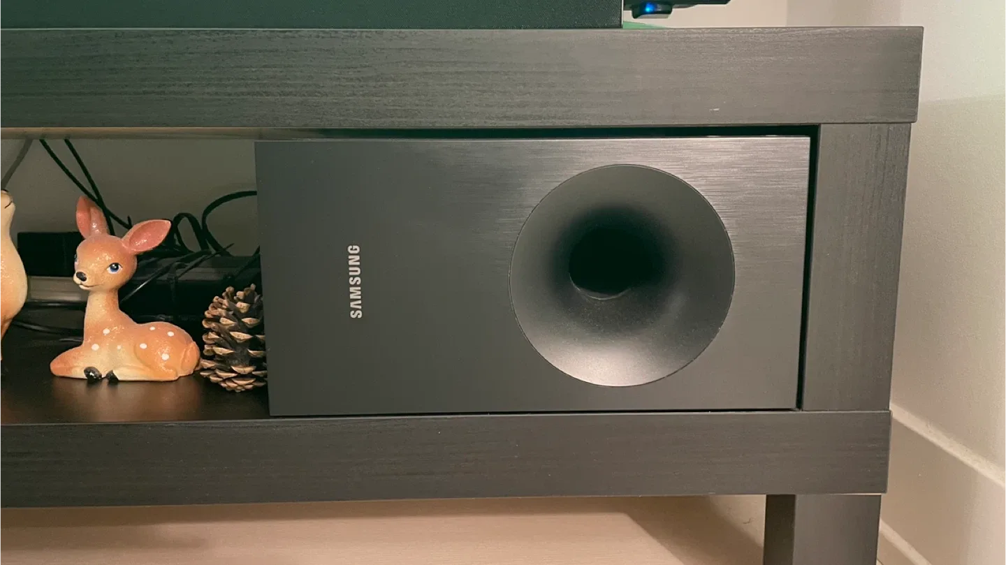 RCA 4K TV + Samsung Sound Bar + Subwoofer image indicator(9)