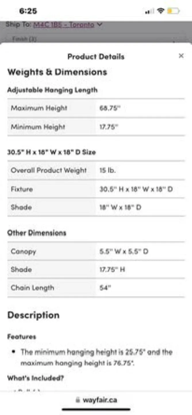 Joss & Main Mario 1-Light Teardrop Pendant - New image indicator(3)