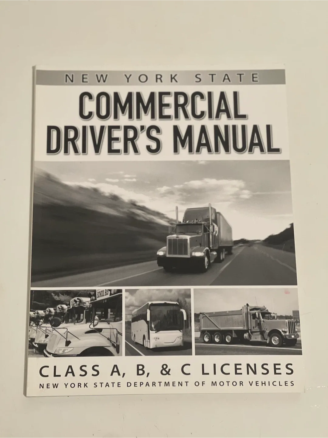 New York State Commercial Driver's Manual