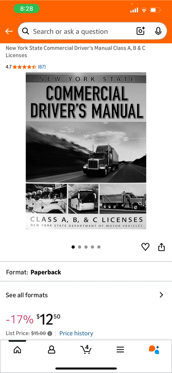 New York State Commercial Driver's Manual - photo 3