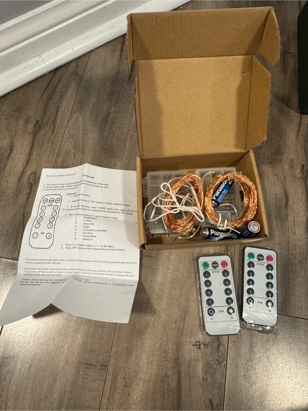 Firefly Lights with Remote