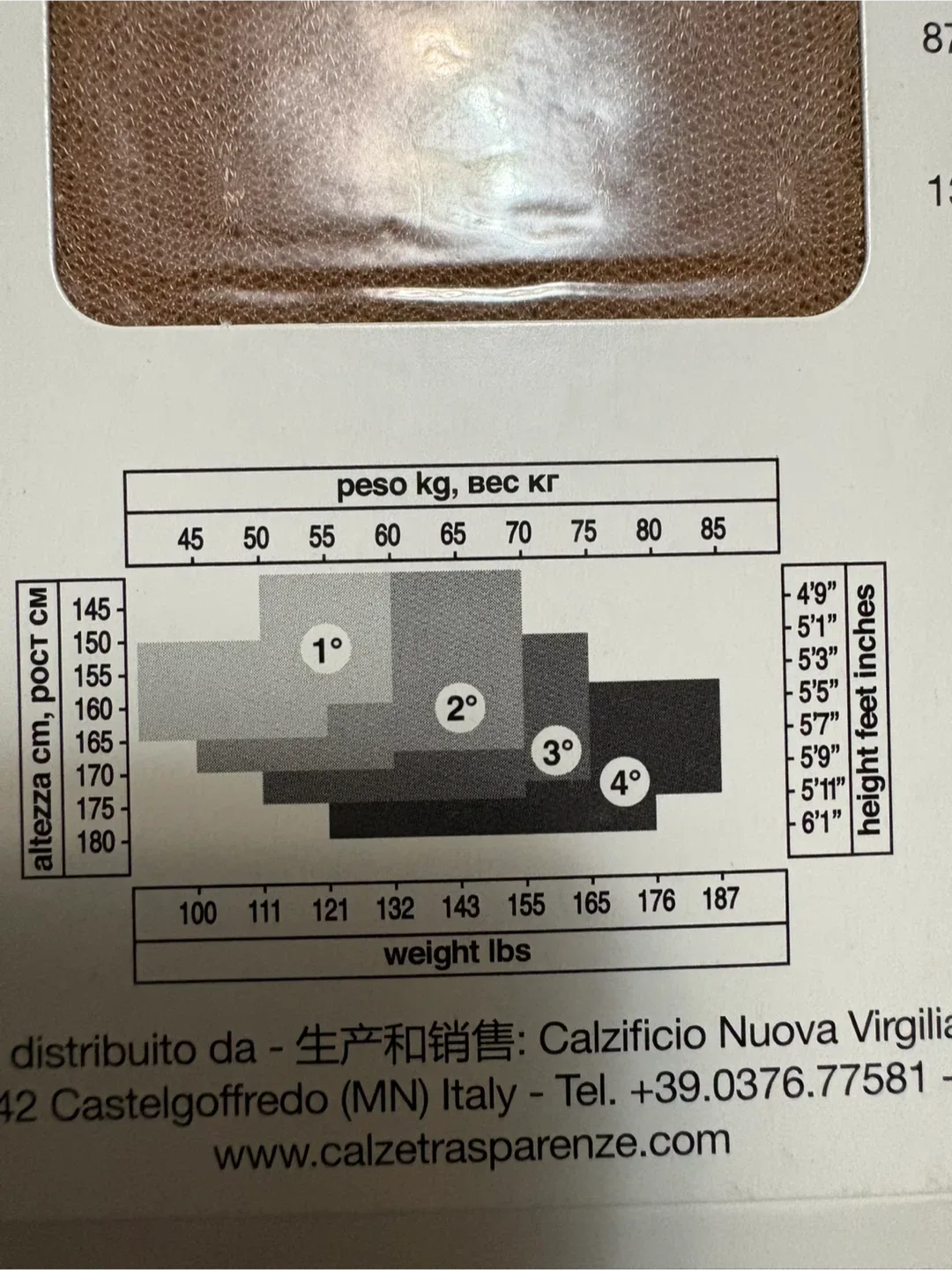 Trasparenze Bongo Design Hosiery - Sz 2 small image indicator(5)