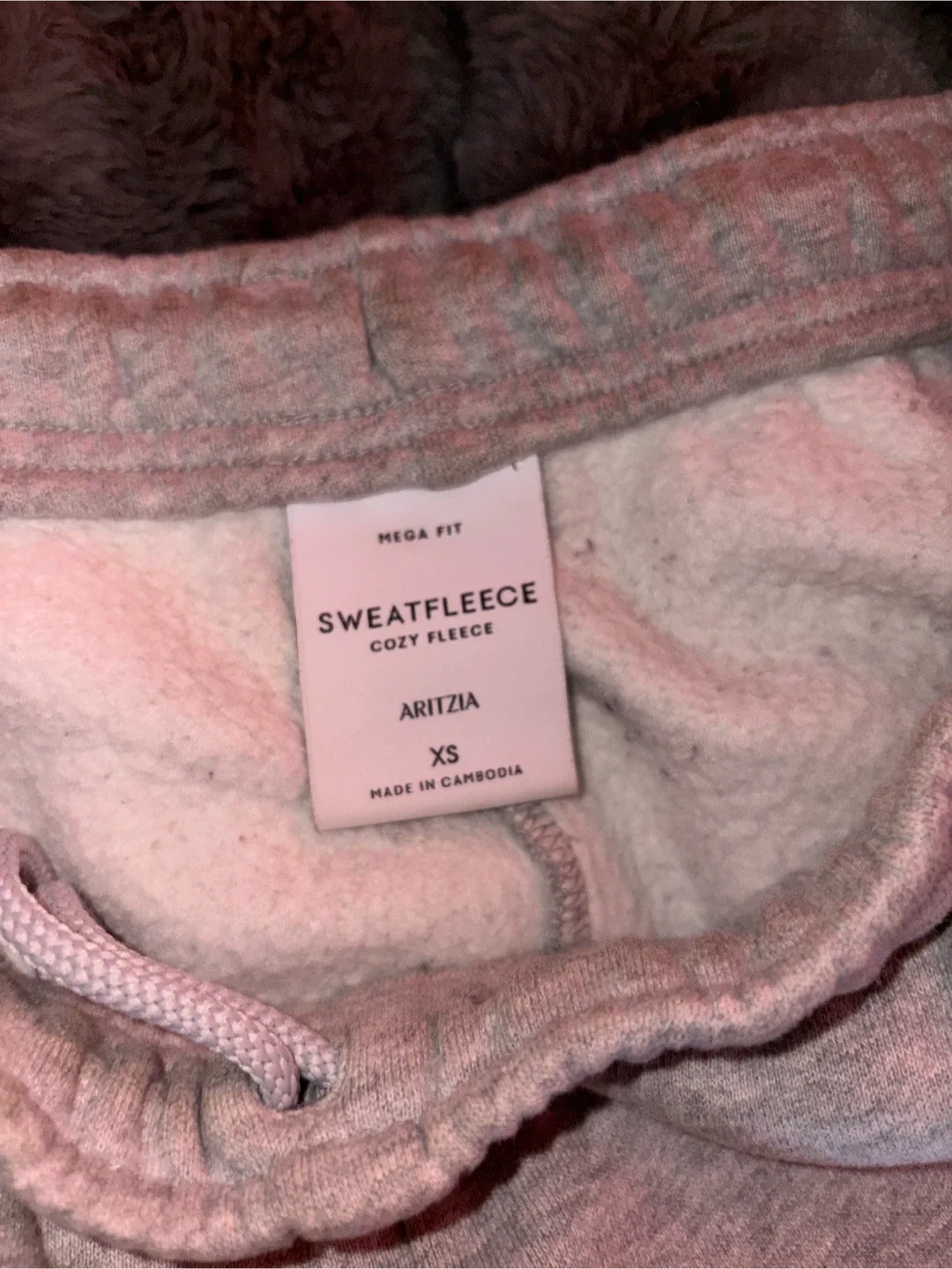 Aritzia Sweatfleece Cozy Fleece Pants - XS image indicator(2)
