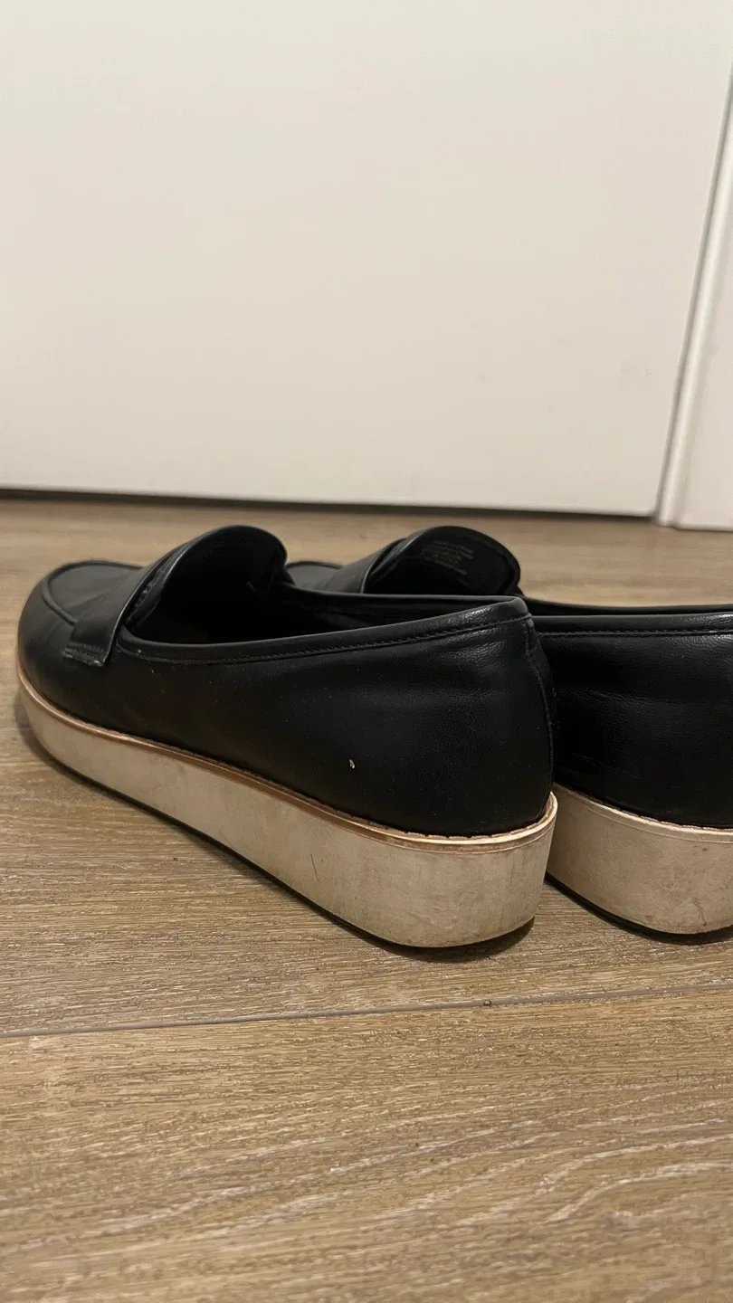 A New Day Black Loafers - Size 7-8 image indicator(2)