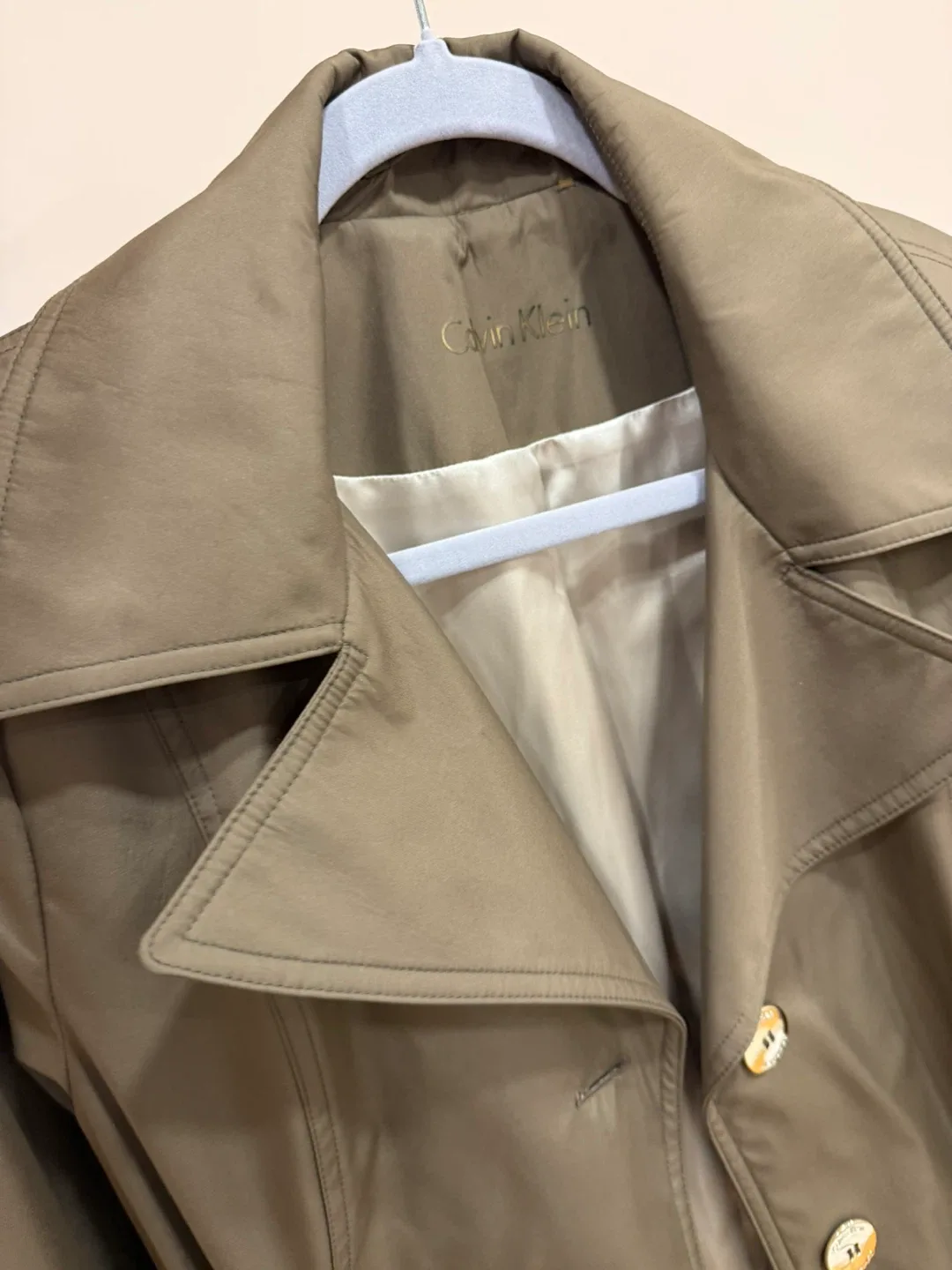 Calvin Klein Trench Coat - Size S/M image indicator(6)