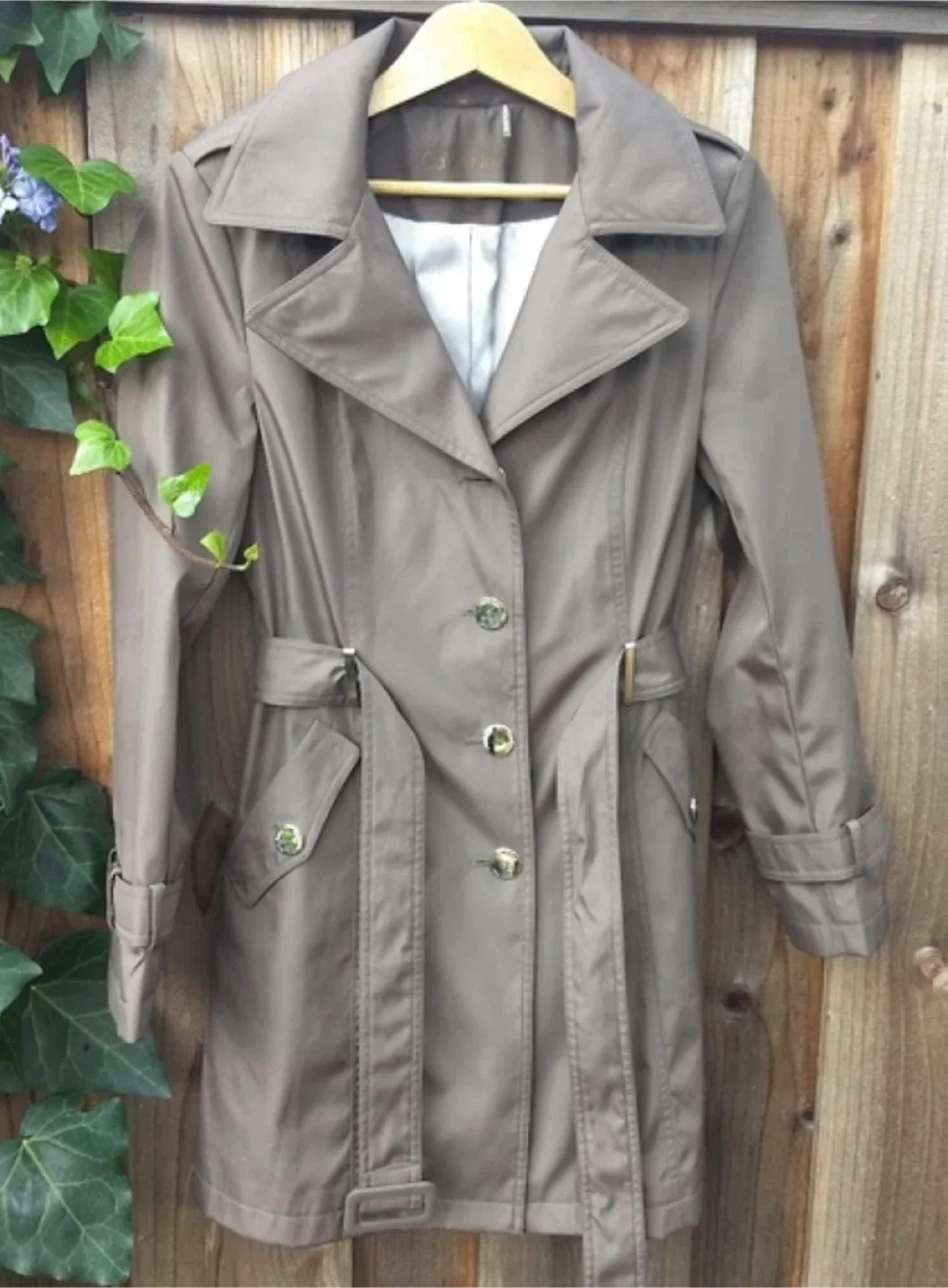 Calvin Klein Trench Coat - Size S/M image indicator(2)