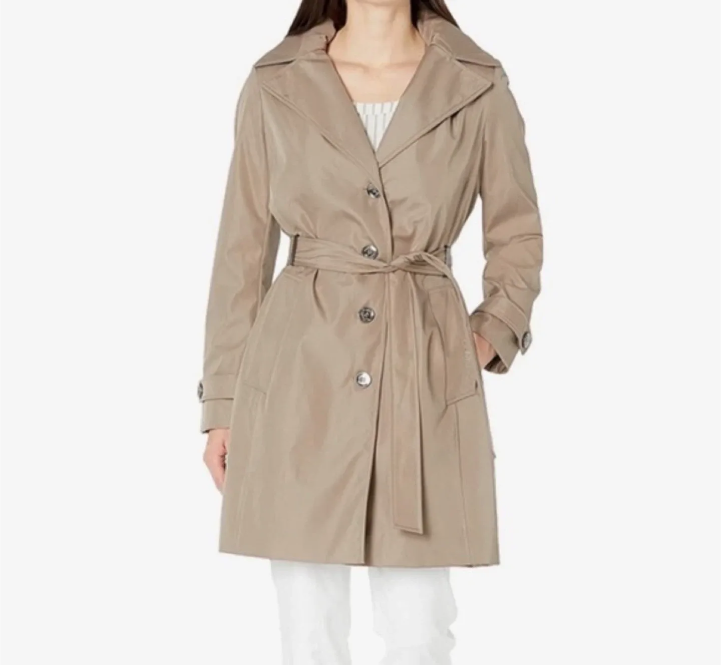 Calvin Klein Trench Coat - Size S/M