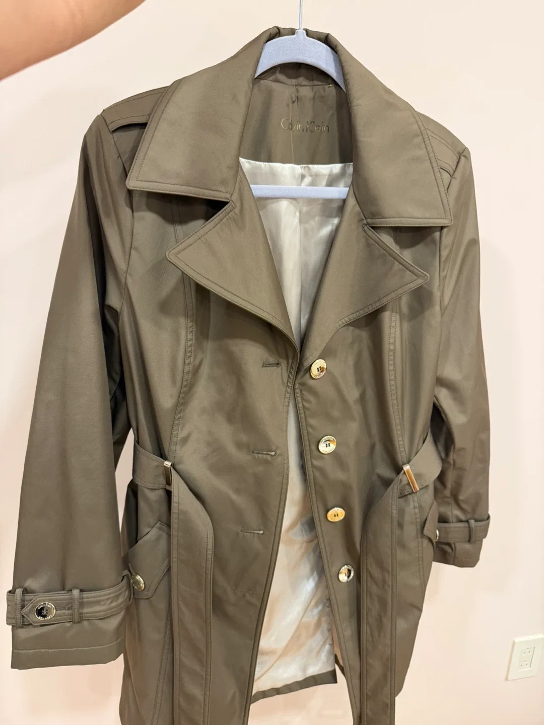 Calvin Klein Trench Coat - Size S/M image indicator(7)