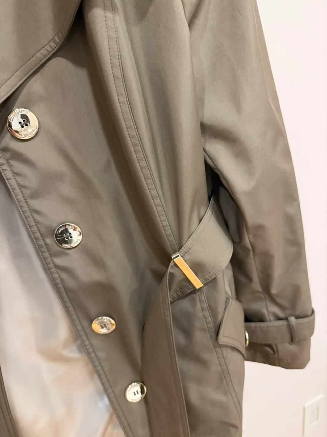 Calvin Klein Trench Coat - Size S/M image indicator(10)