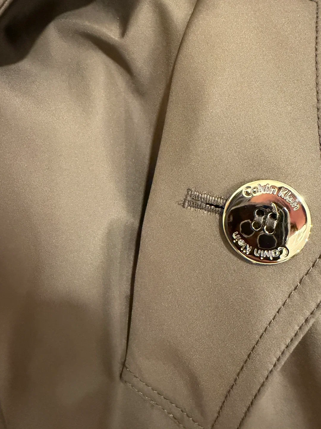 Calvin Klein Trench Coat - Size S/M image indicator(9)