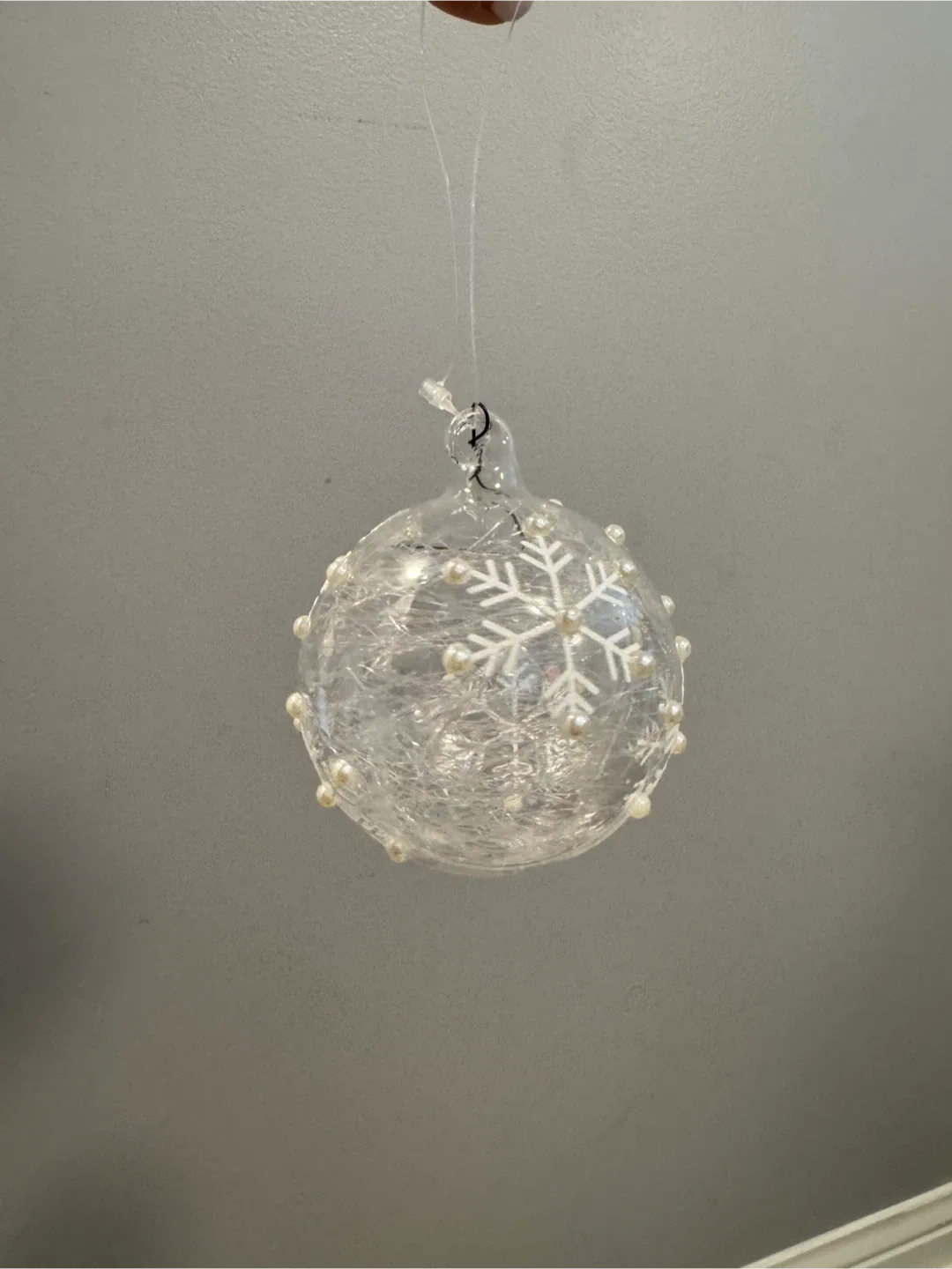 Snowflake Christmas Ornament