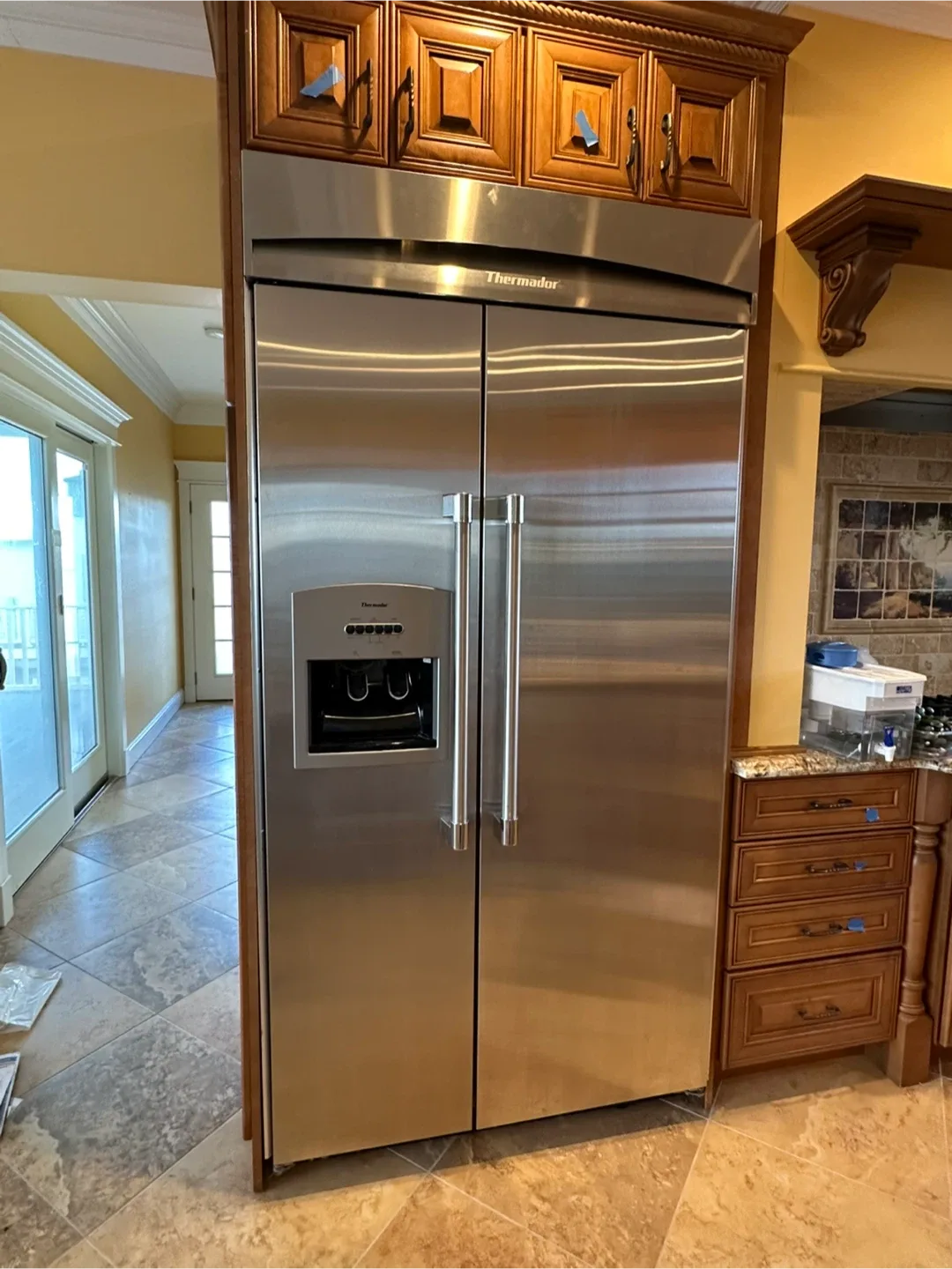 Thermador Stainless Steel Refrigerator
