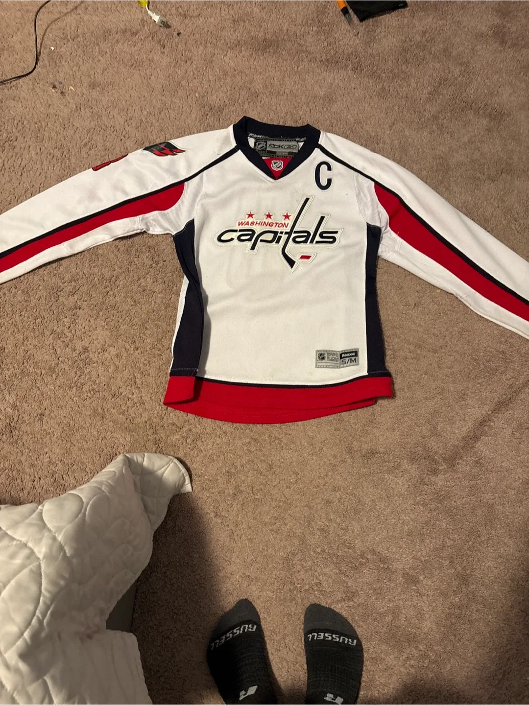 Washington Capitals Ovechkin #8 Jersey - Size S/M