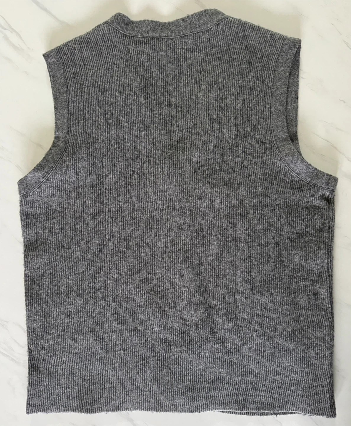 Club Monaco Gray Knit Vest - Size M/M - photo 2